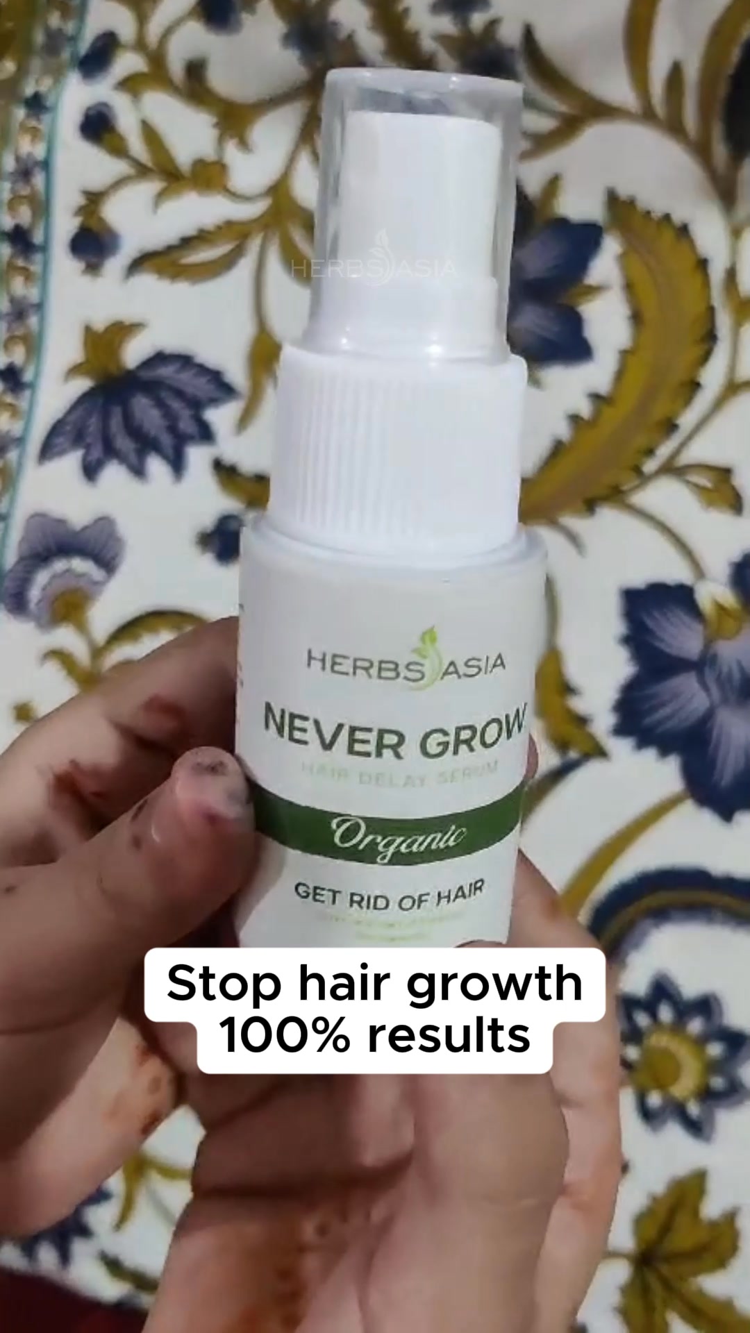 Herbsasia Facebook ad: Noticeable Results in 1st week