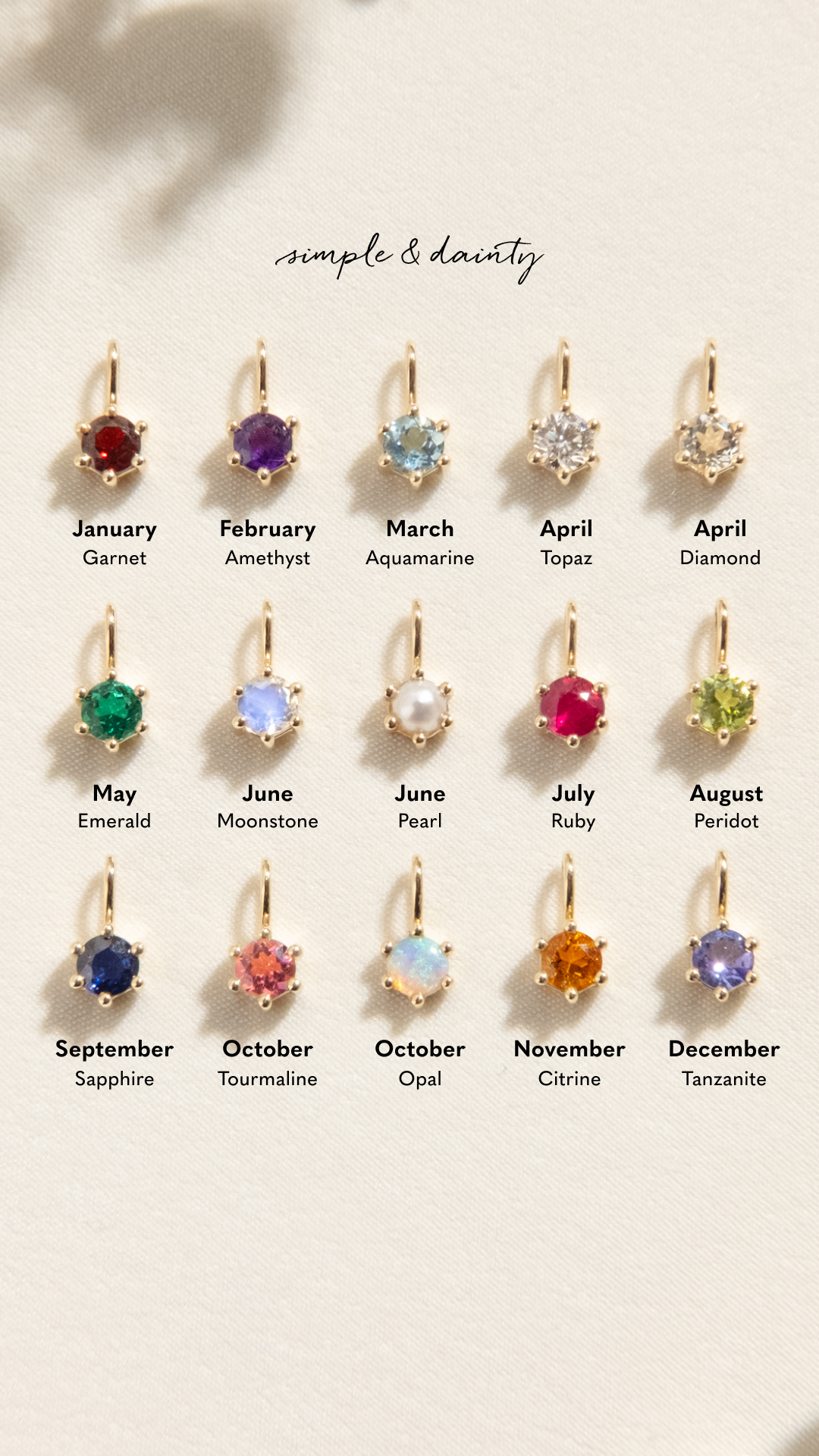 Simple & Dainty Facebook ad