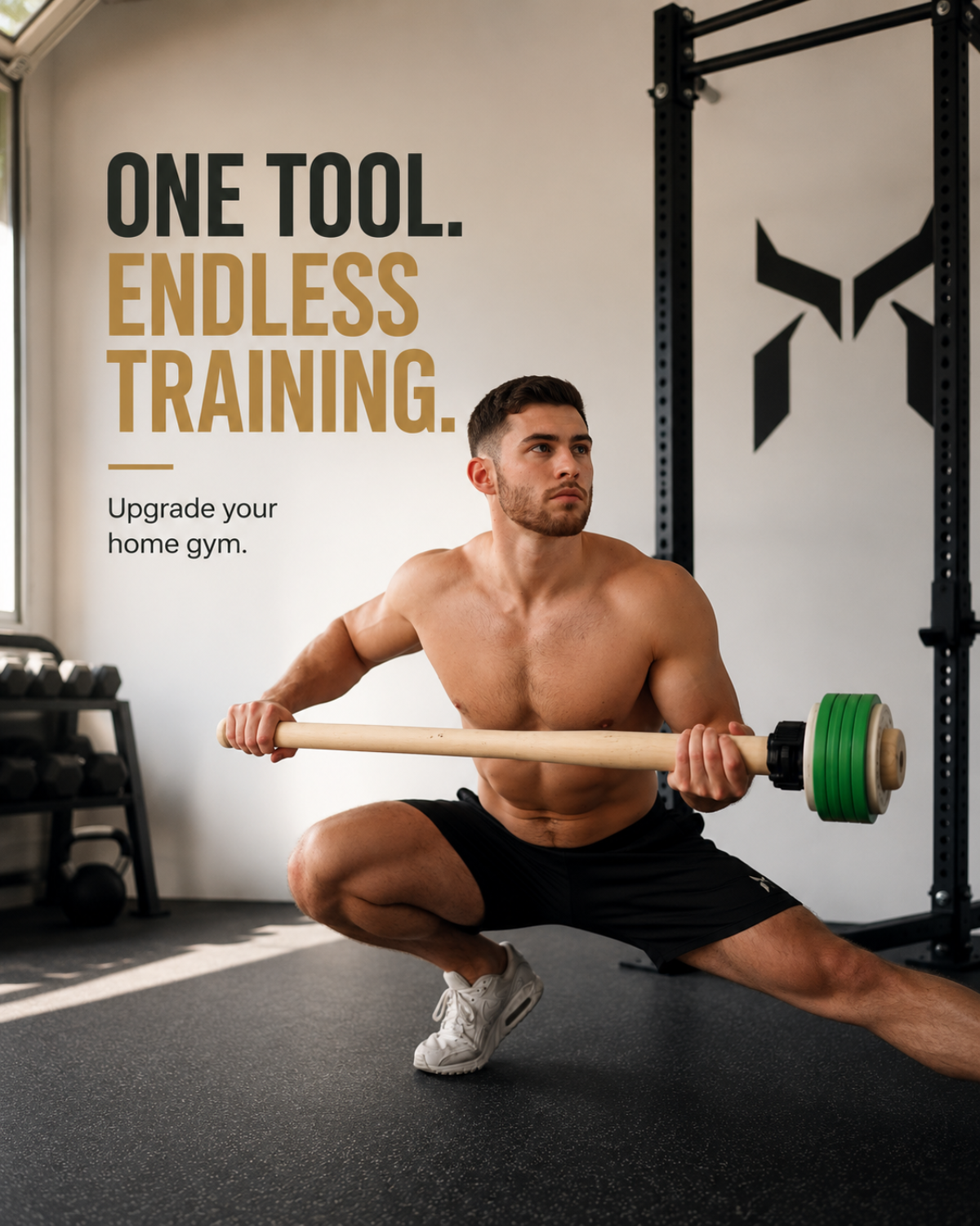 Kensui Facebook ad: Adjustable Mace, Stronger Every Swing