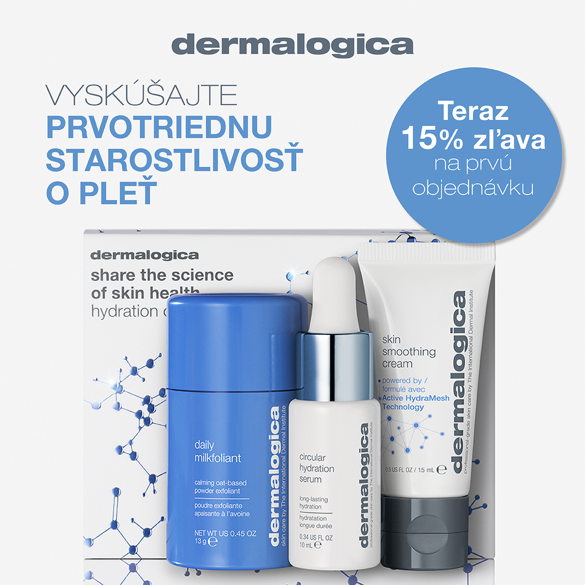Dermalogica CZ/SK Facebook ad