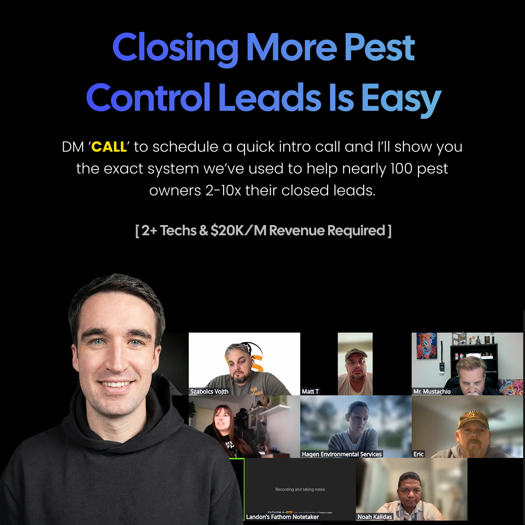 Pest Launch Facebook ad: Proven System For Increasing Pest Control Profit