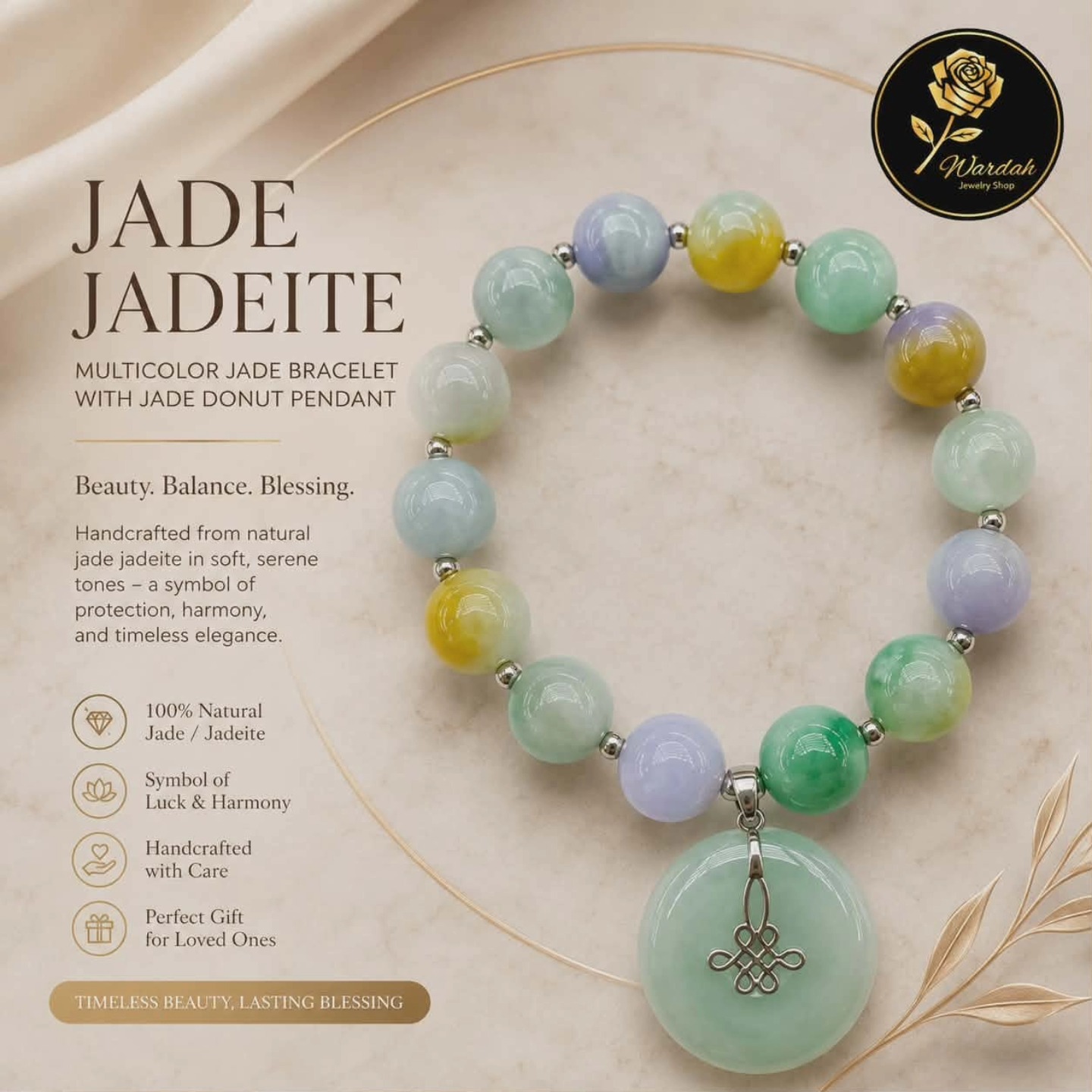 Wardah Jewelry Online Shop Facebook ad: AVAILABLE NOW