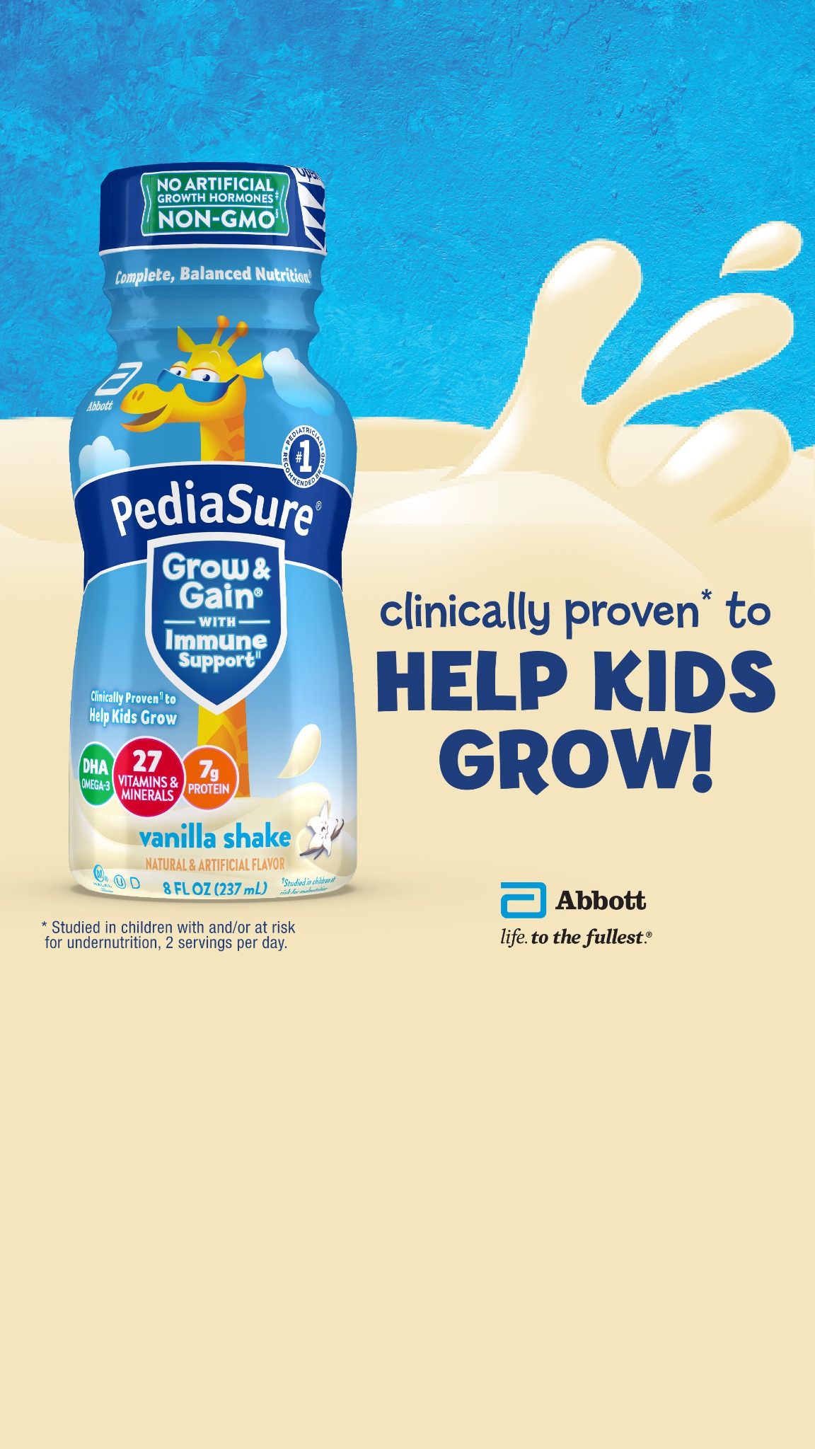 PediaSure US Facebook ad from Jun 4, 2026
