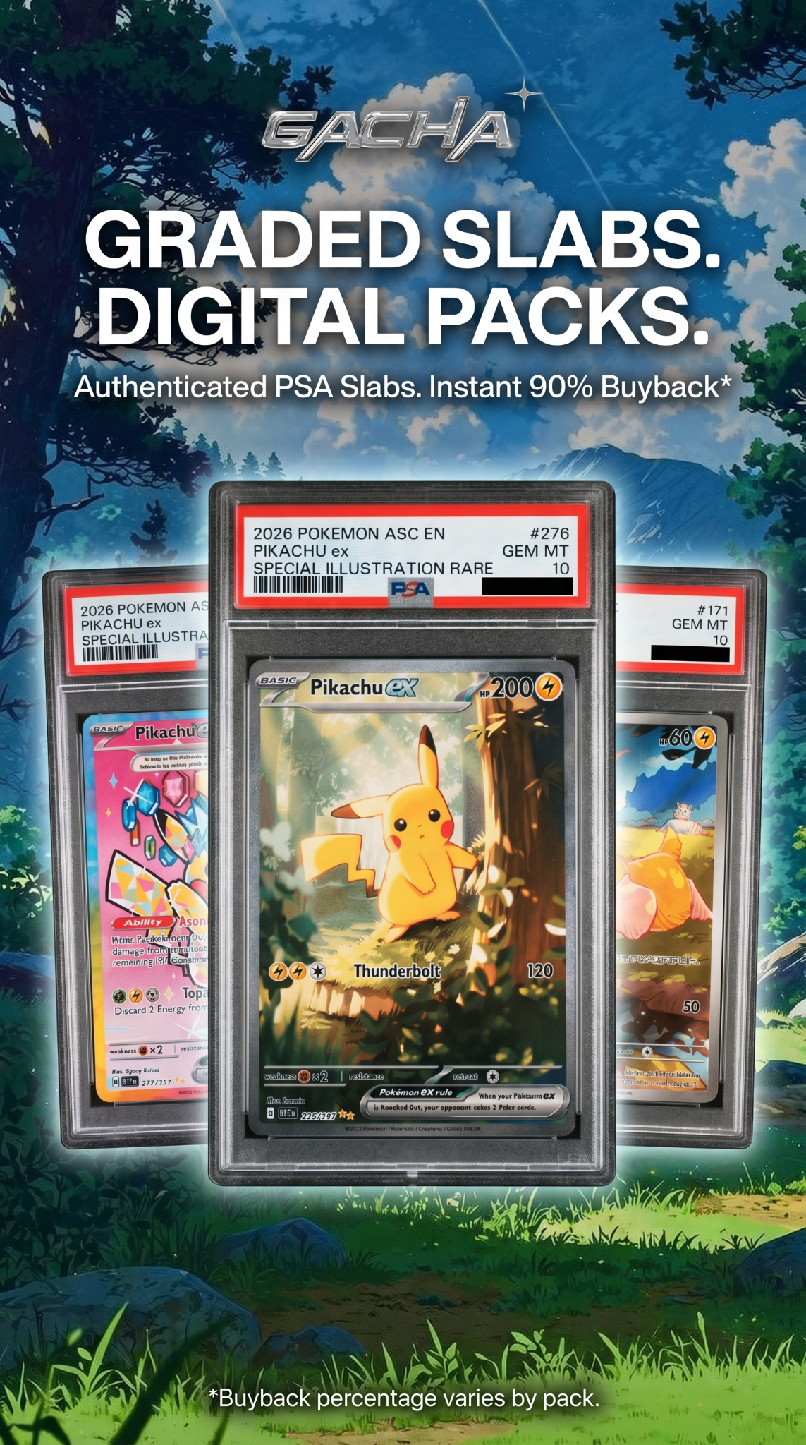 Gacha Facebook ad