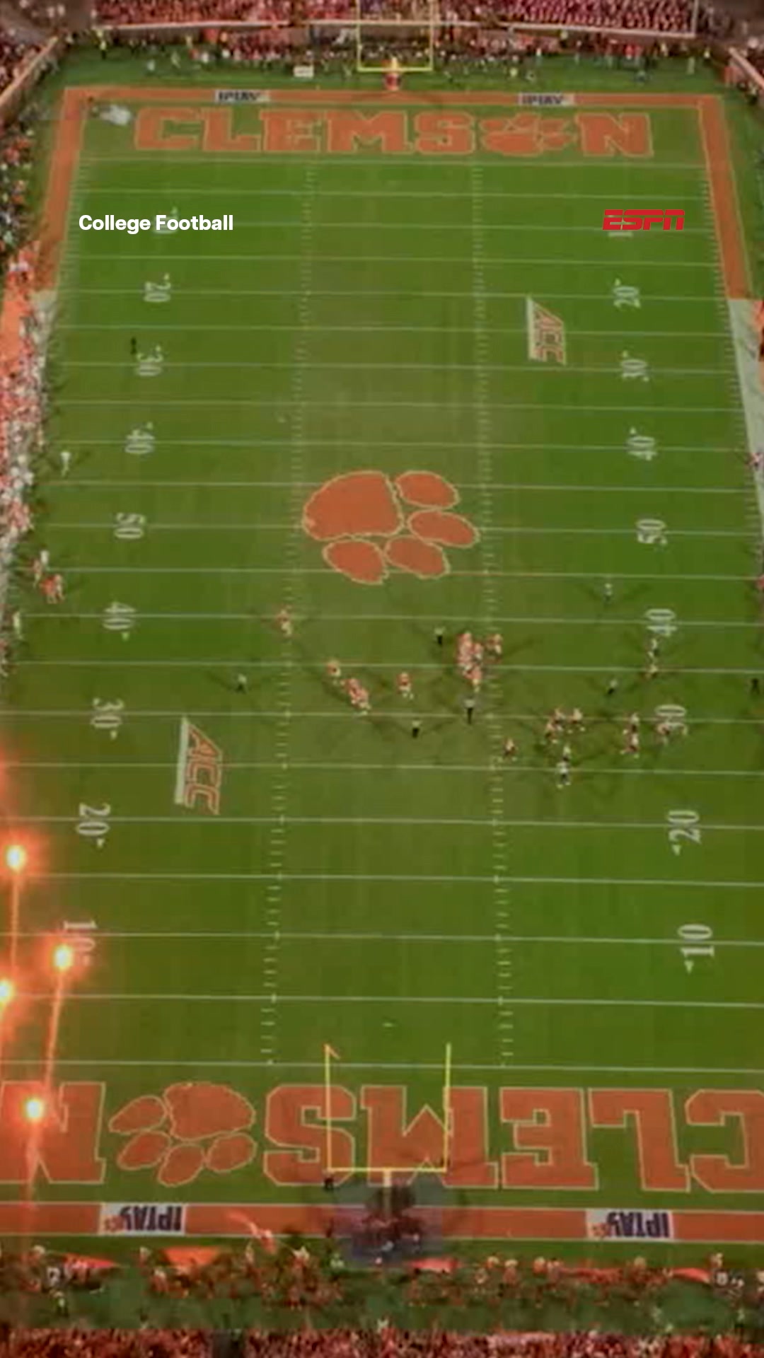 Disney+ Facebook ad: College Football on Disney+