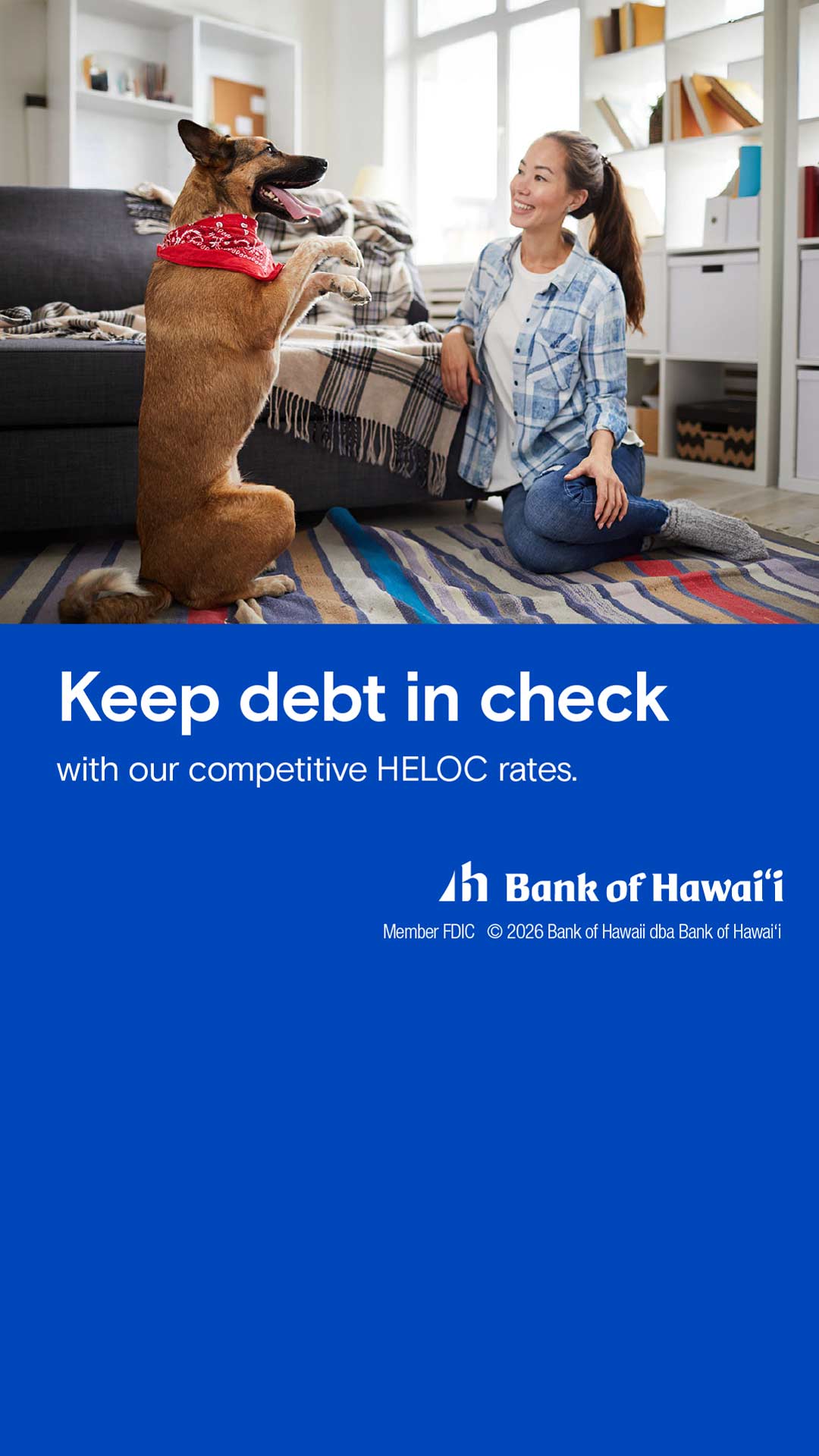 Bank of Hawaii Facebook ad