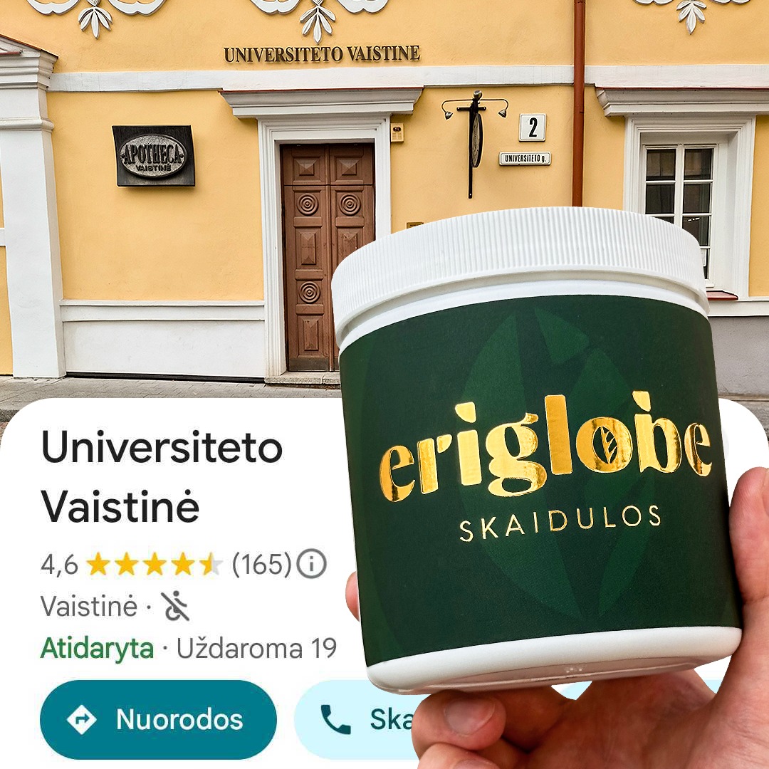 eriglobe.lt Facebook ad