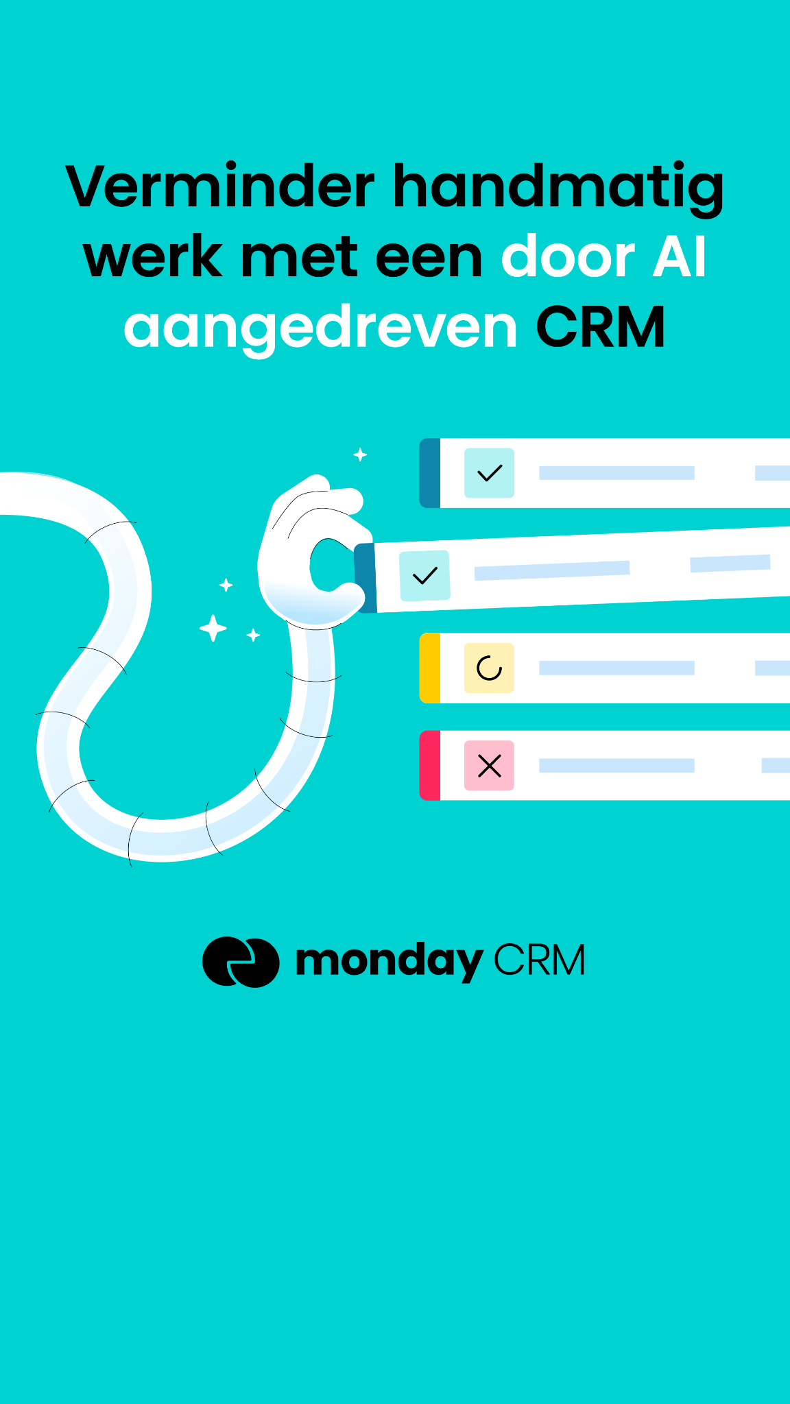 monday CRM Facebook ad