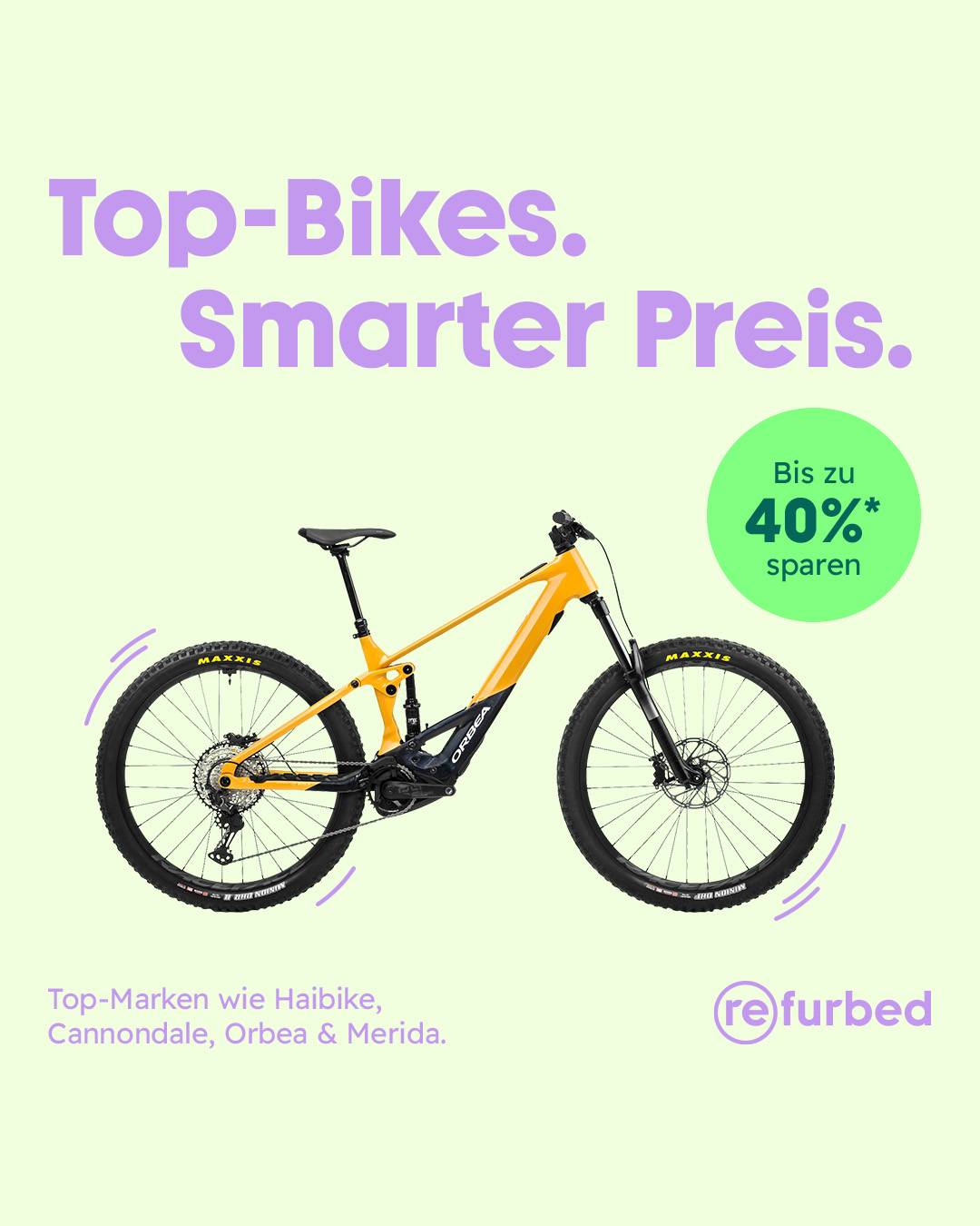 refurbed Facebook ad