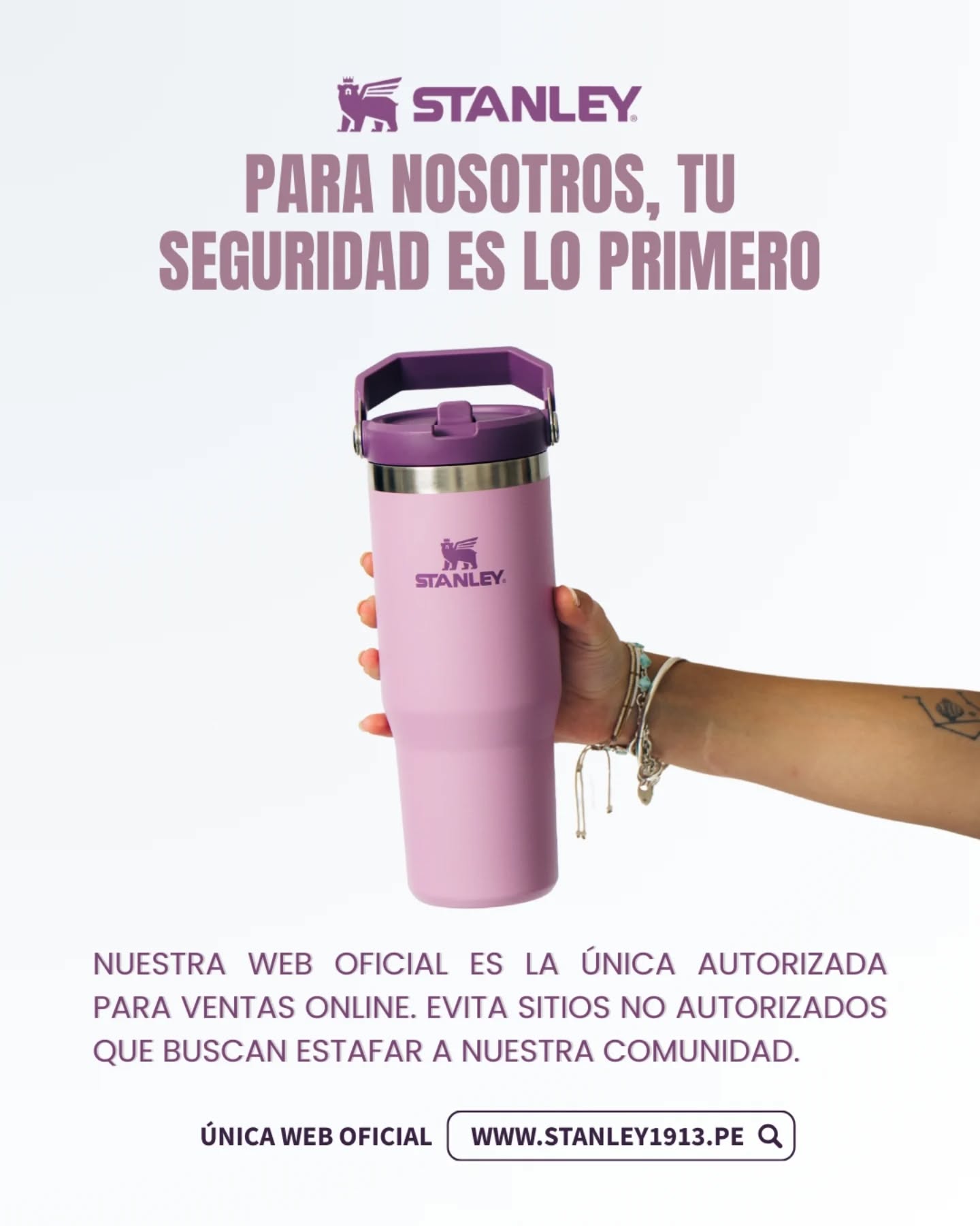 Stanley1913Peru Facebook ad: Hemos recibido reportes de personas que han comprado…