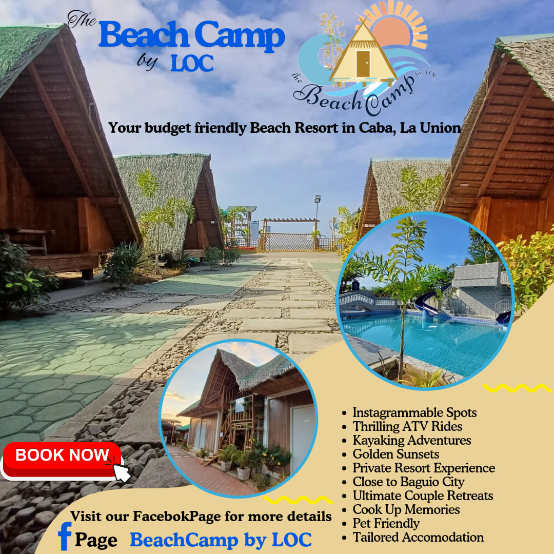 BeachCamp by LOC Facebook ad: BeachCamp by LOC,an Affordable BEACHFRONT Resort in Caba…