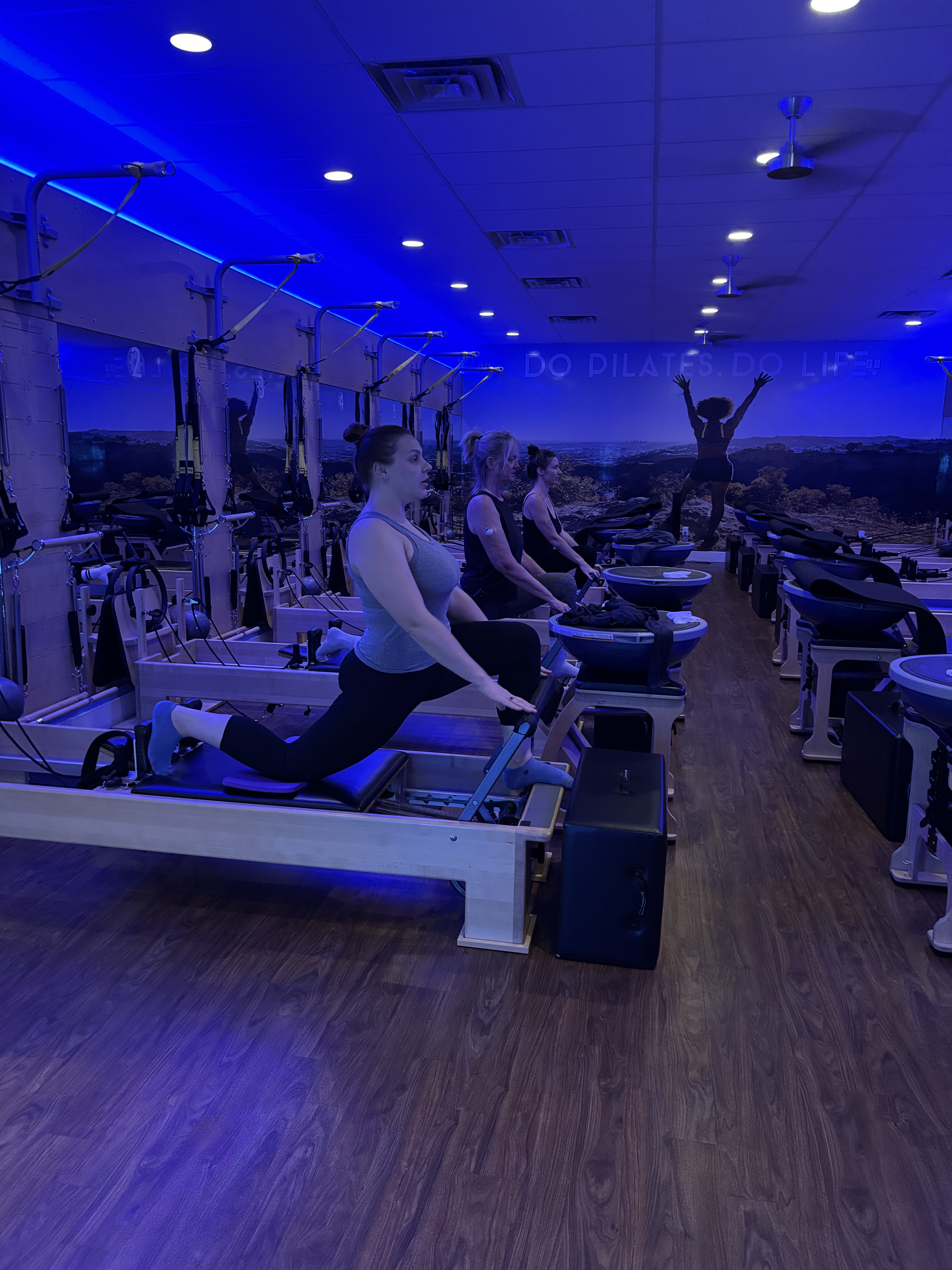 Club Pilates Facebook ad
