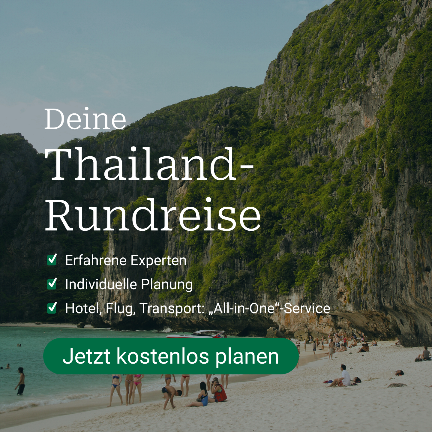 Tourlane Facebook ad