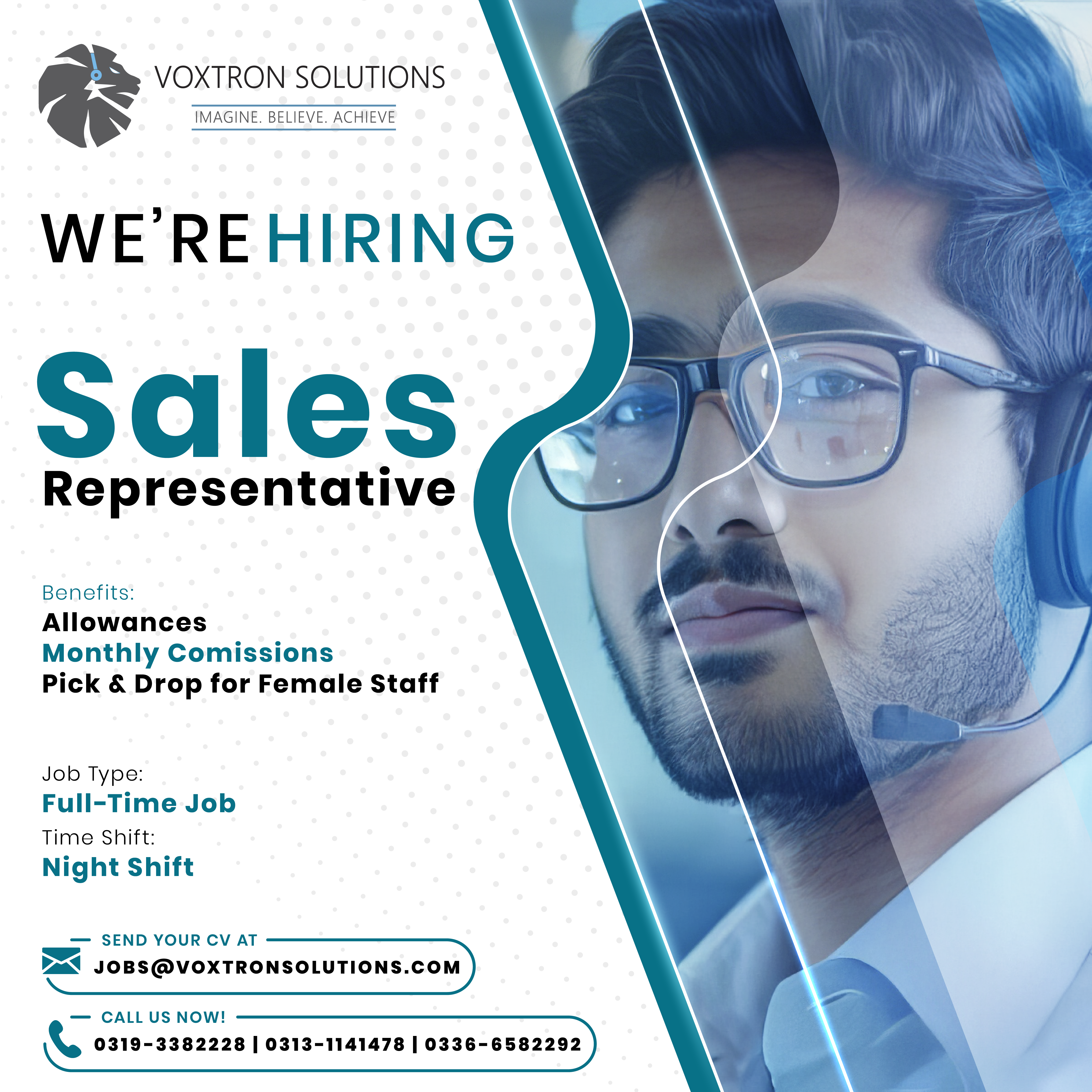 Voxtron Solutions Facebook ad: A US-based BPO powerhouse with offshore operations in…