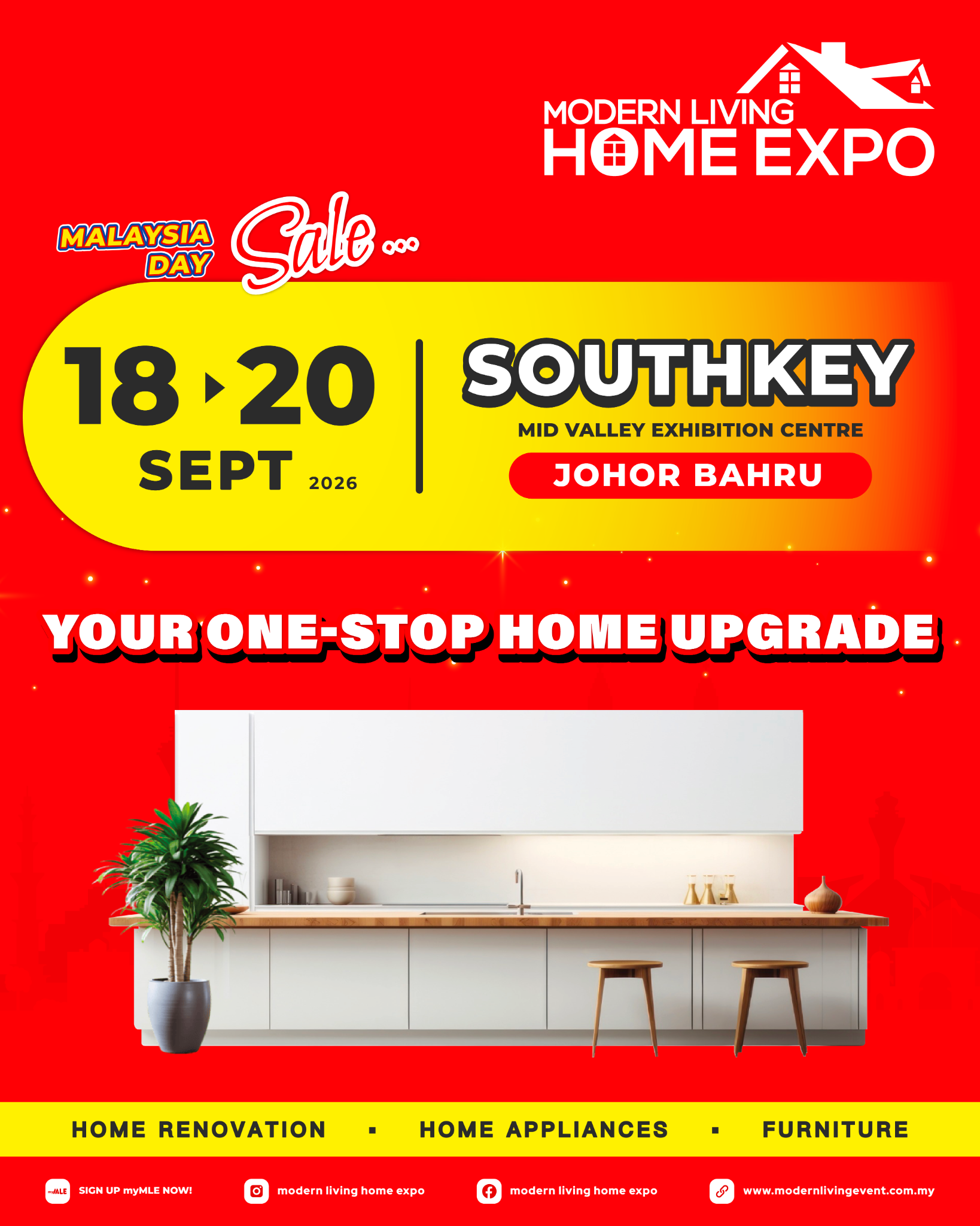 Modern Living Home Expo Facebook ad