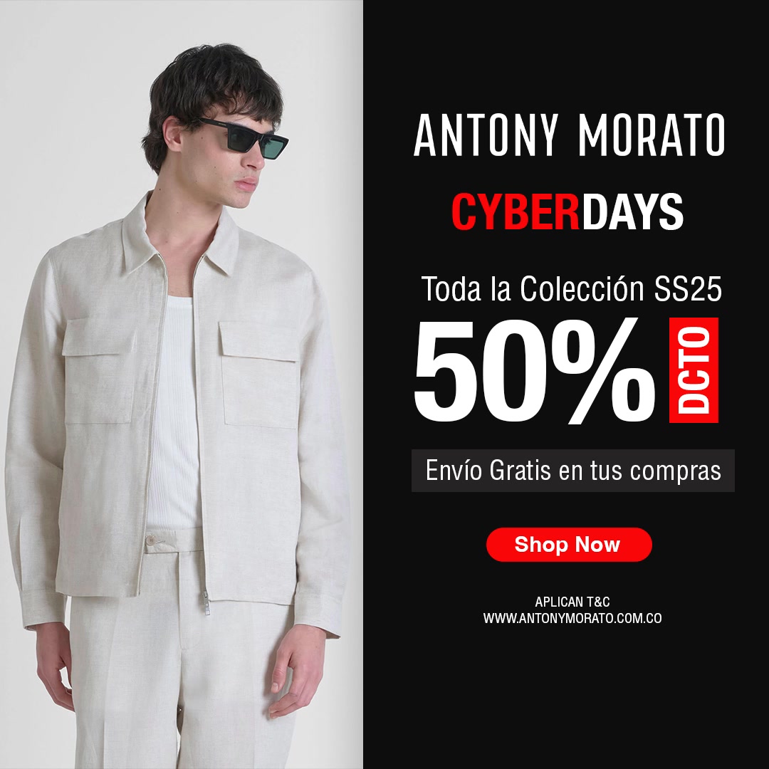 Antony Morato Colombia Facebook ad from Jun 22, 2026