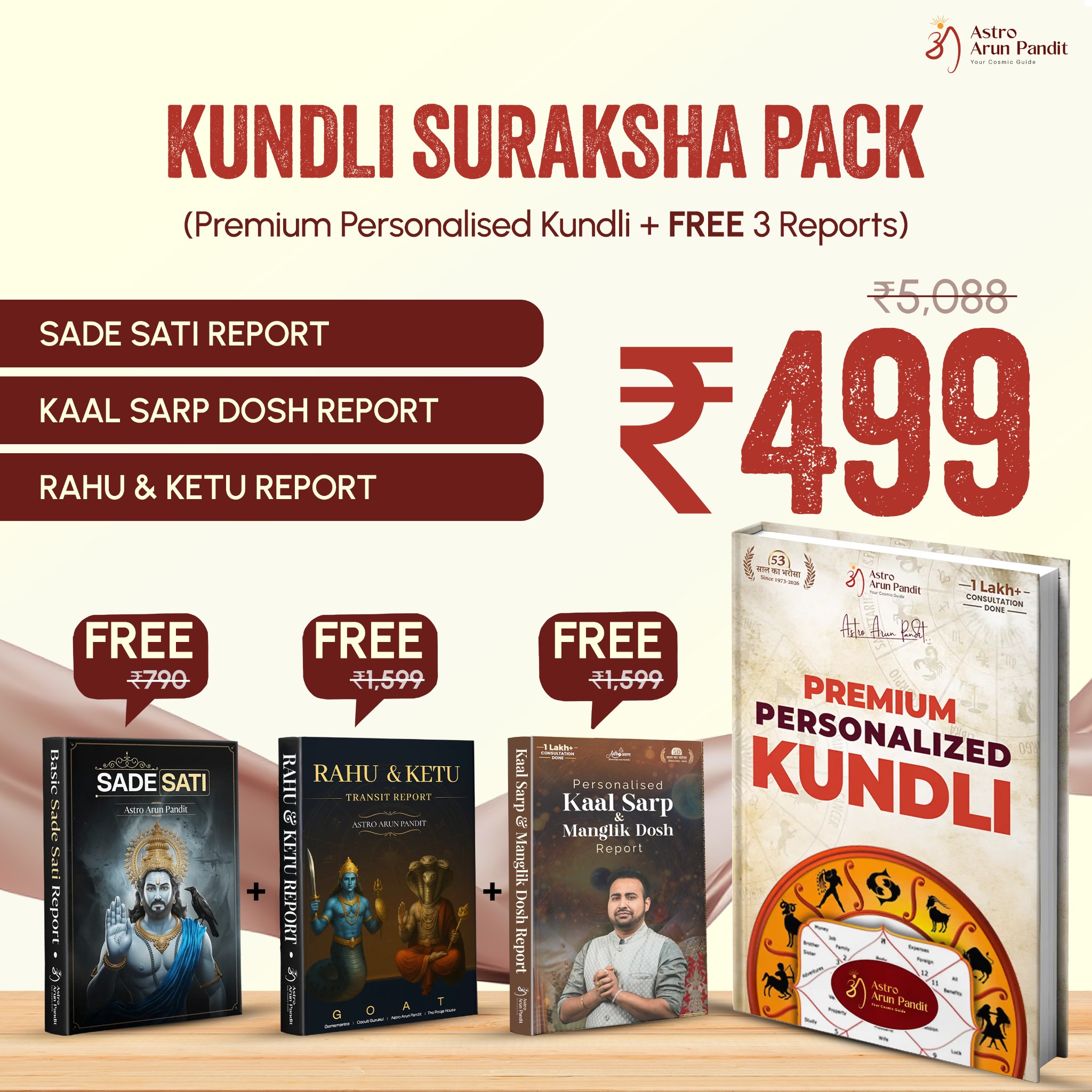 Astro Arun Pandit Facebook ad