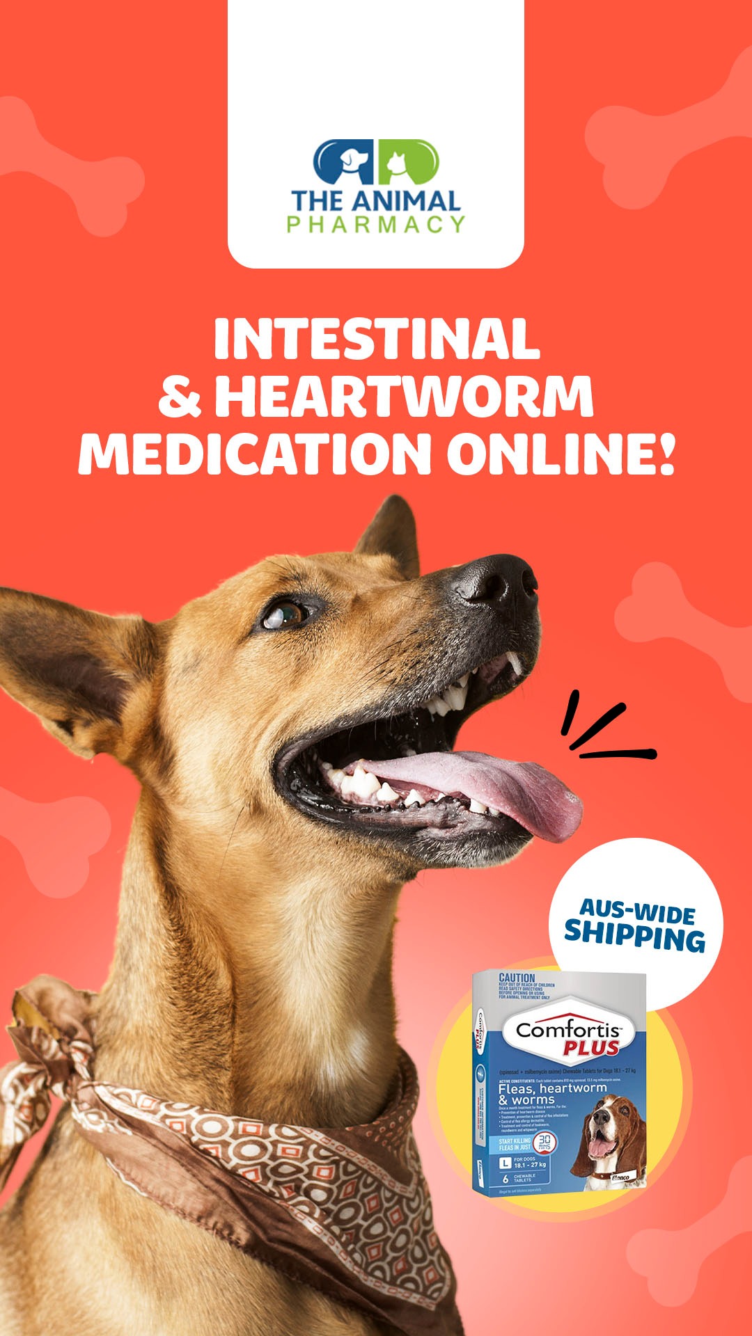 The Animal Pharmacy Facebook ad from Oct 2, 2025
