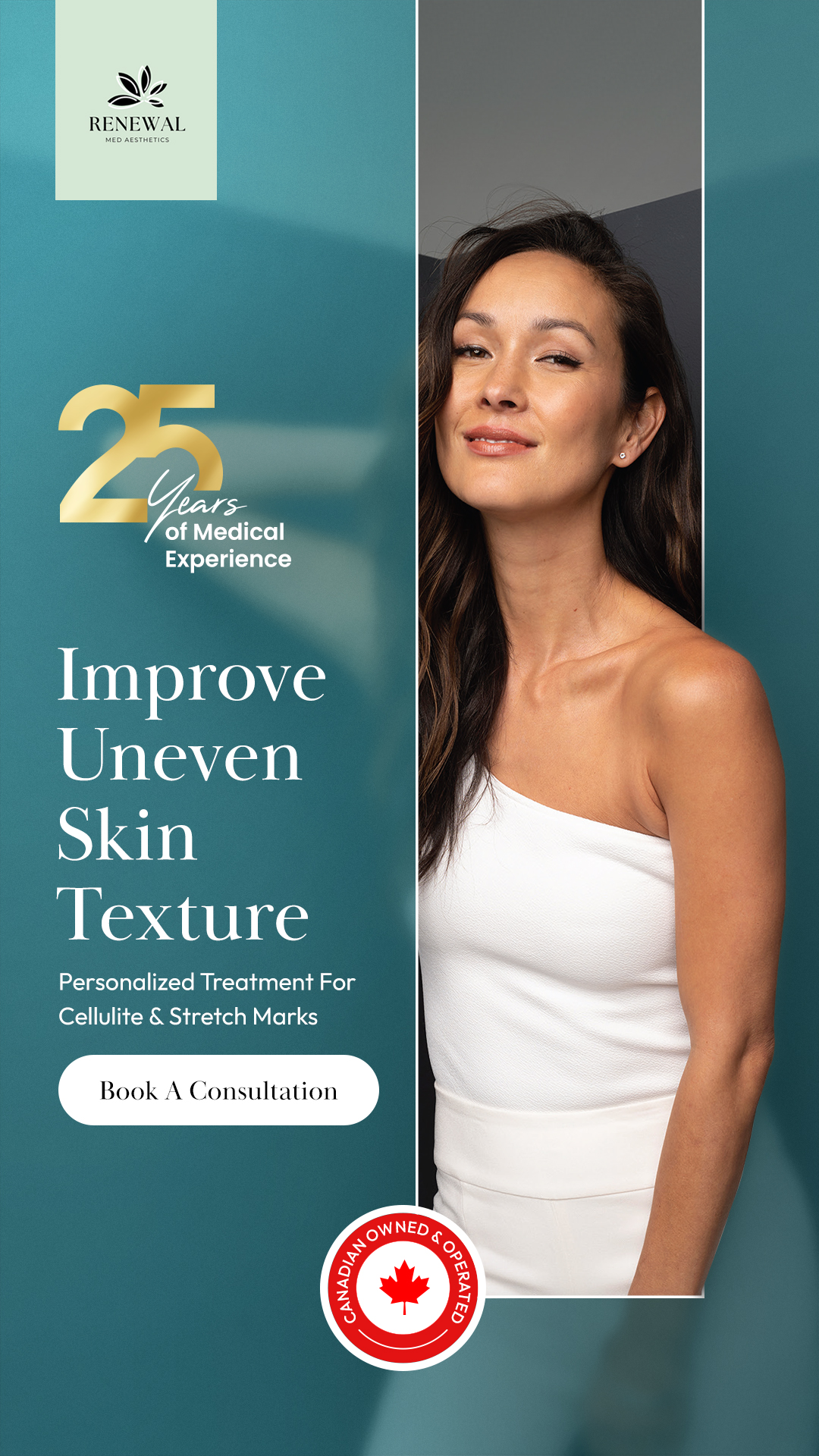 Renewal Med Aesthetics Facebook ad from Mar 26, 2026