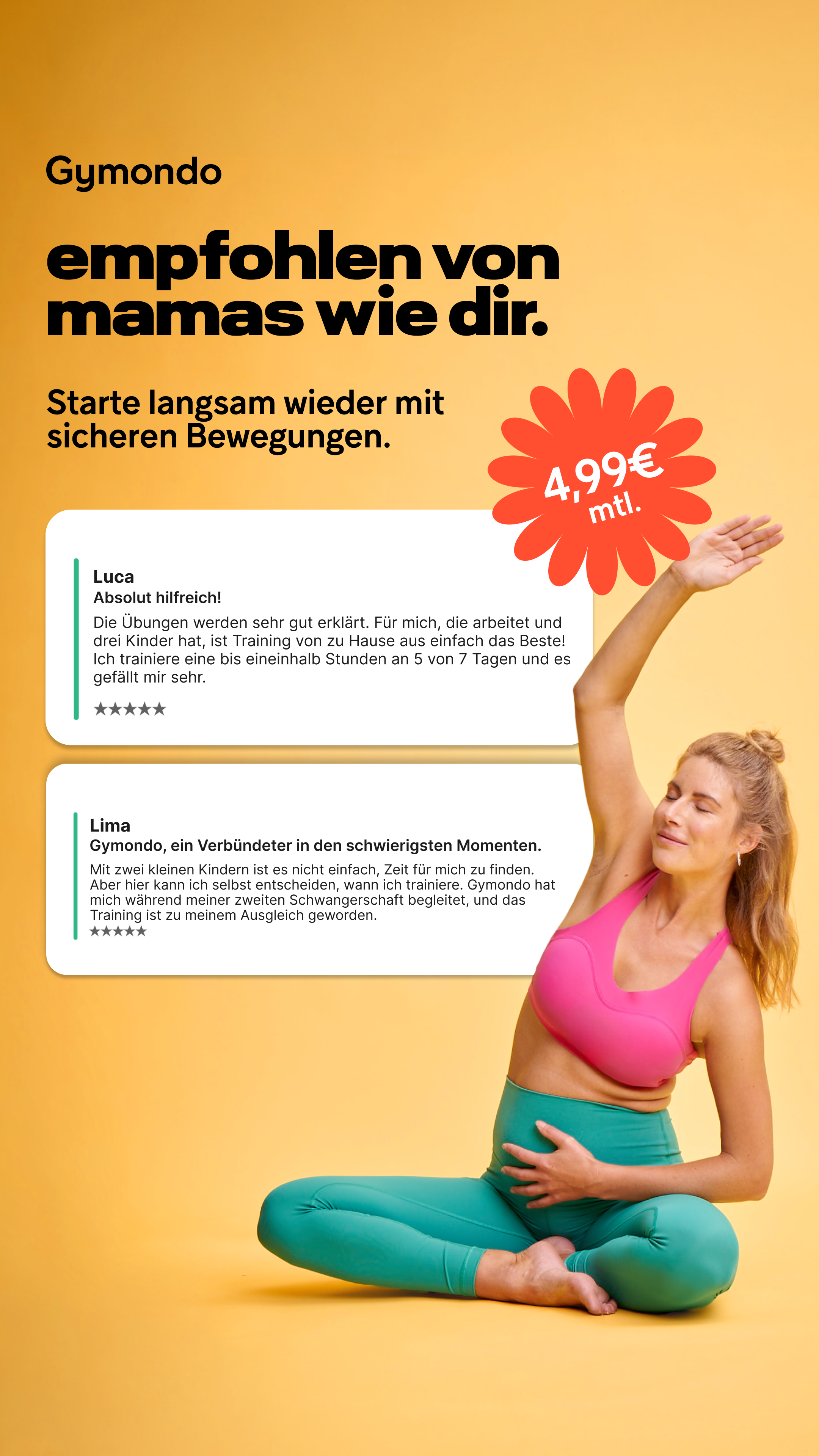 Gymondo Facebook ad
