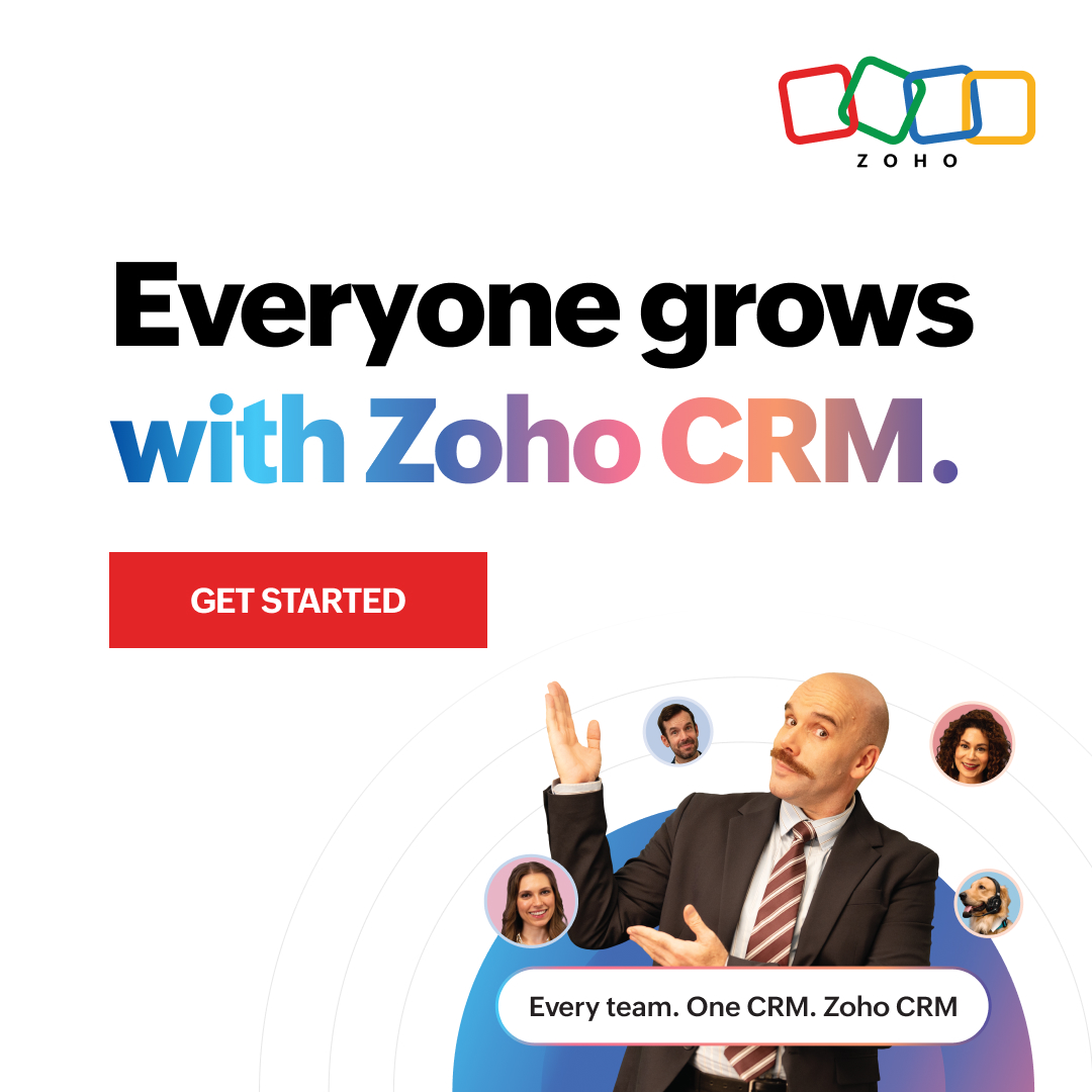 Zoho Australia and New Zealand Facebook ad: Zoho CRM for your business