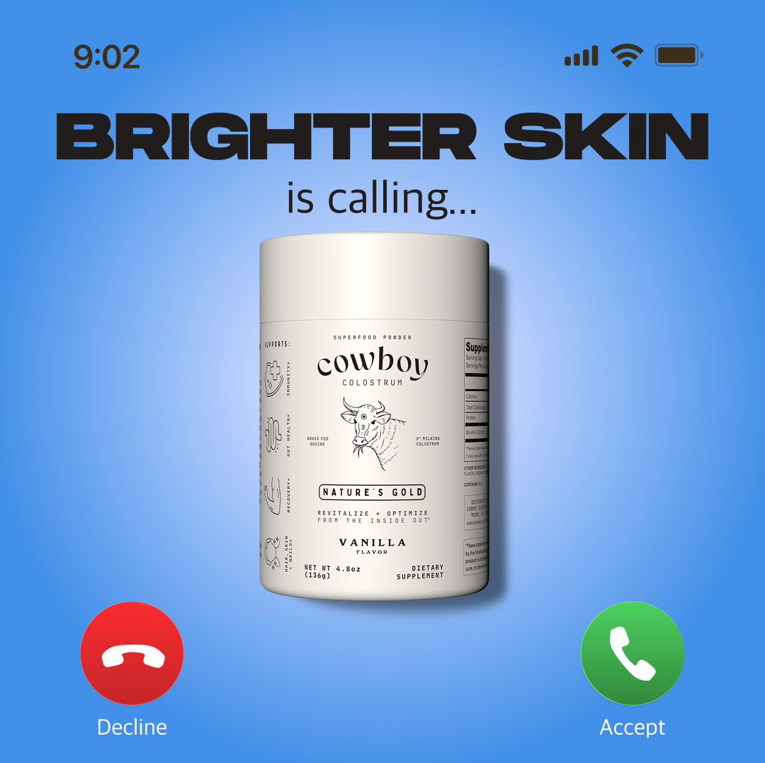 Cowboy Colostrum Facebook ad