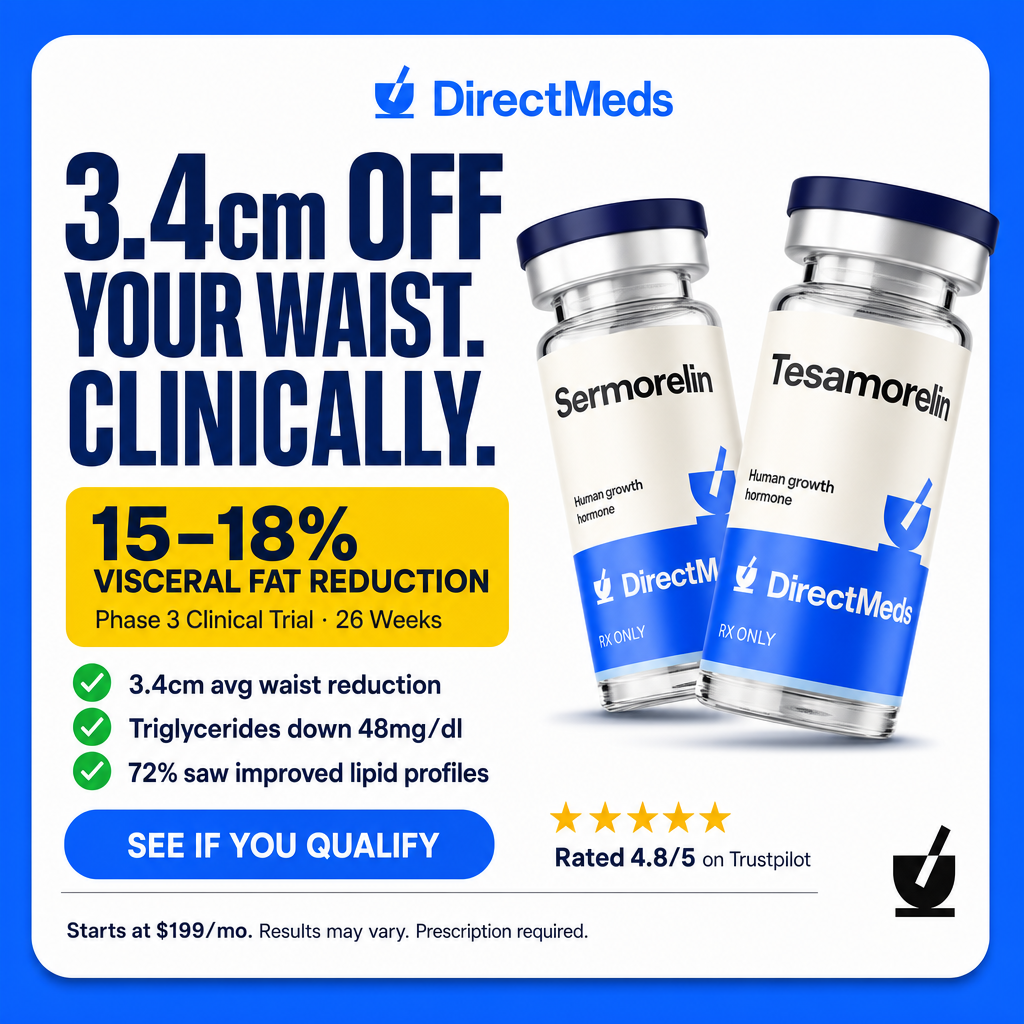 Direct Meds USA Facebook ad: US-Compounded Sermorelin Starting At Just $199
