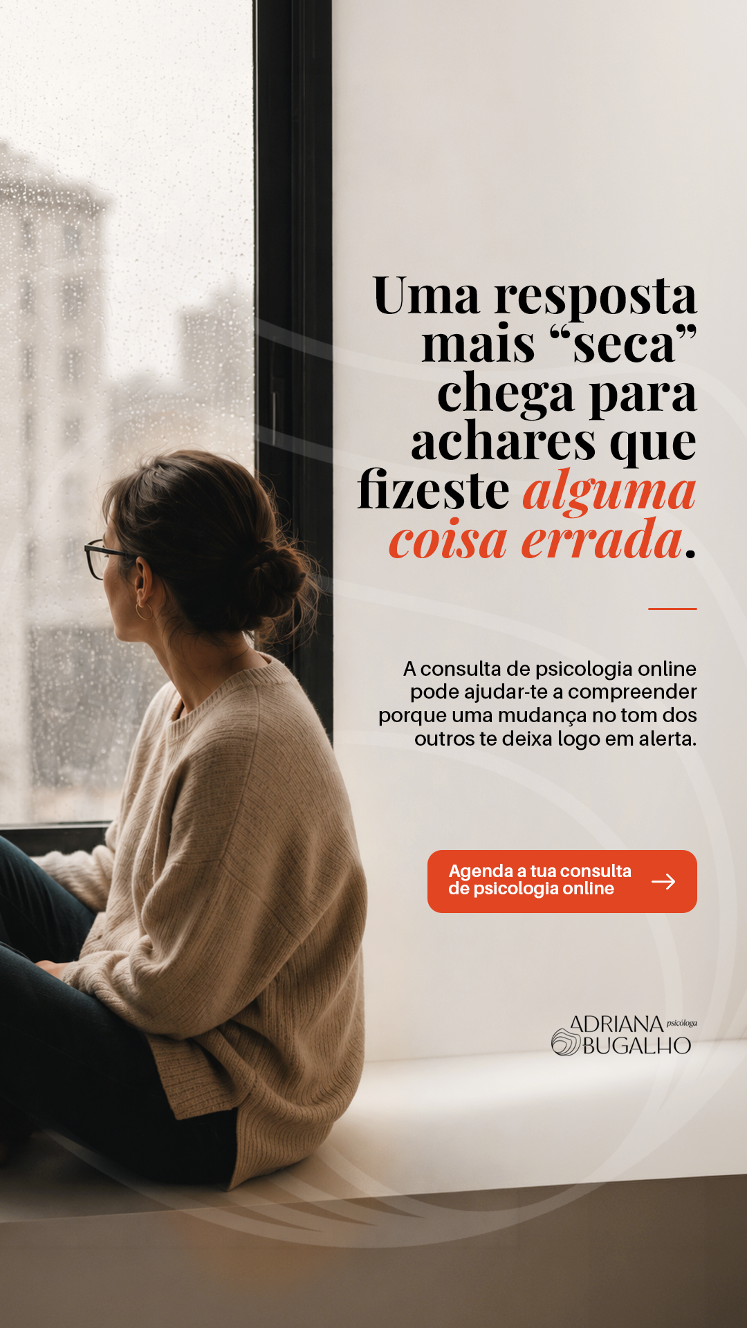Adriana Bugalho - Psicóloga Facebook ad from May 28, 2026