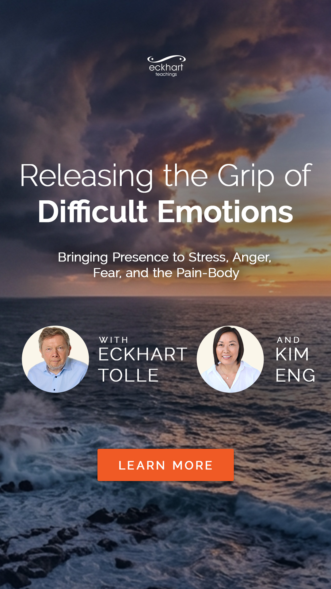 Eckhart Tolle Facebook ad