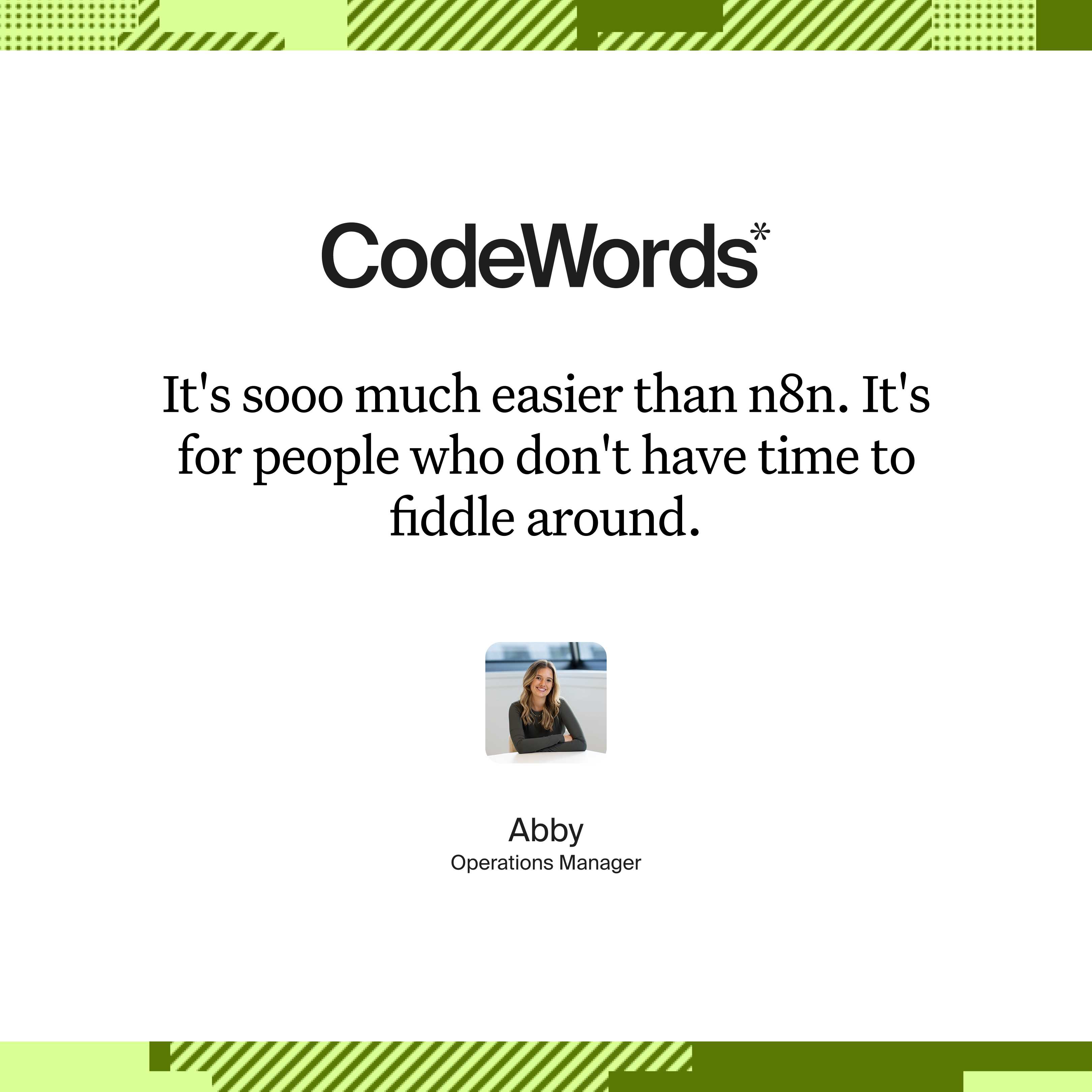 CodeWords AI  Facebook ad