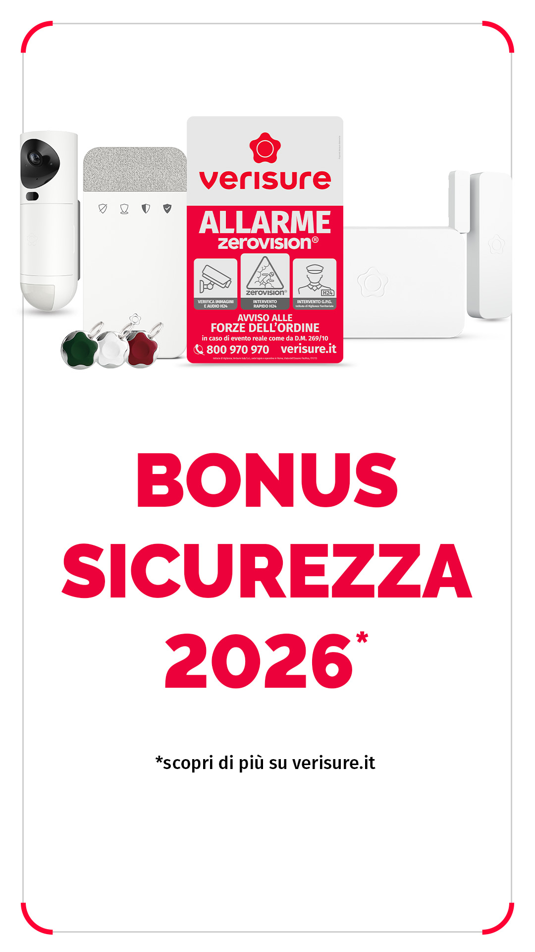 Verisure Italia Facebook ad