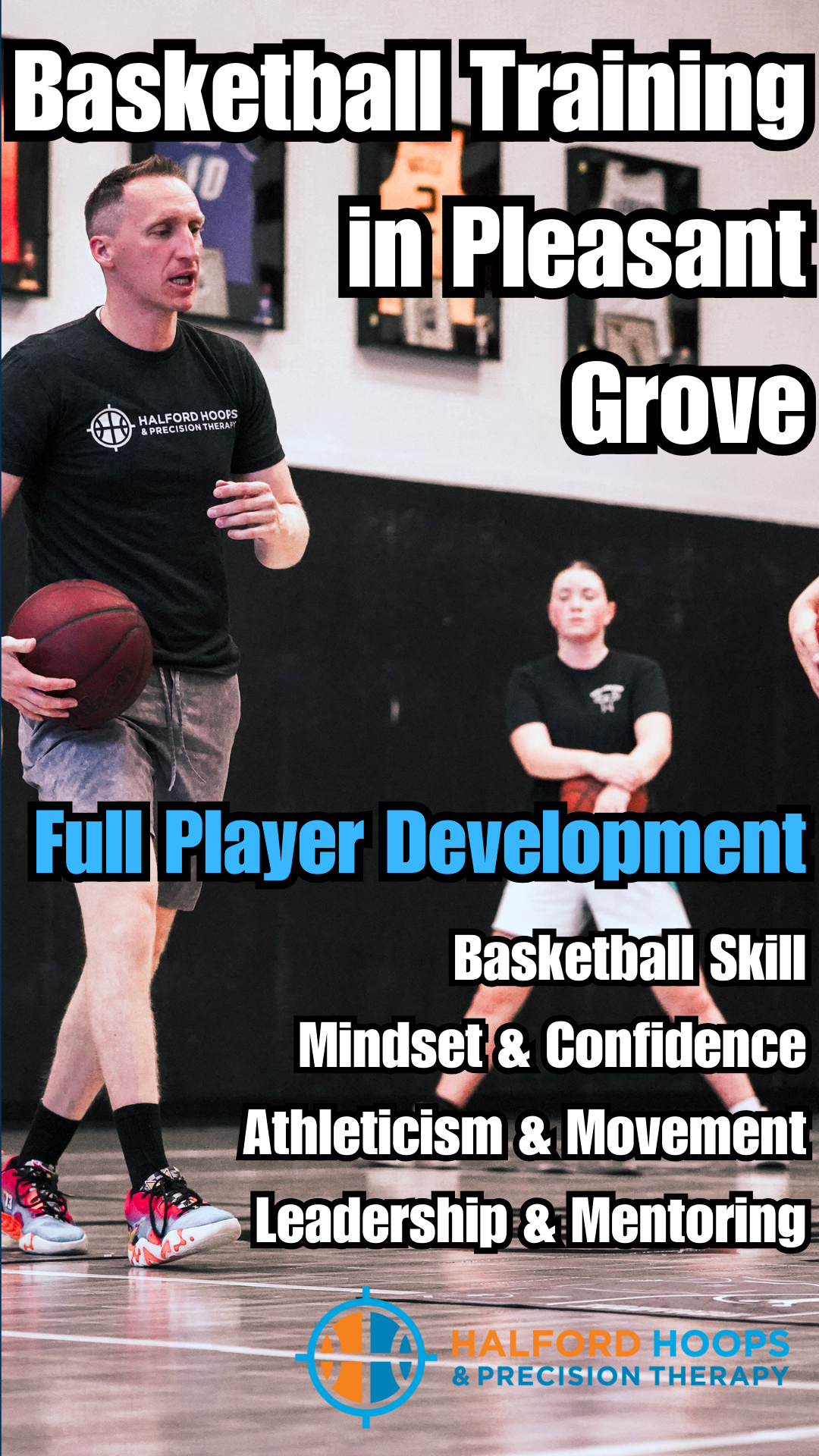 Halford Hoops & Precision Therapy Facebook ad