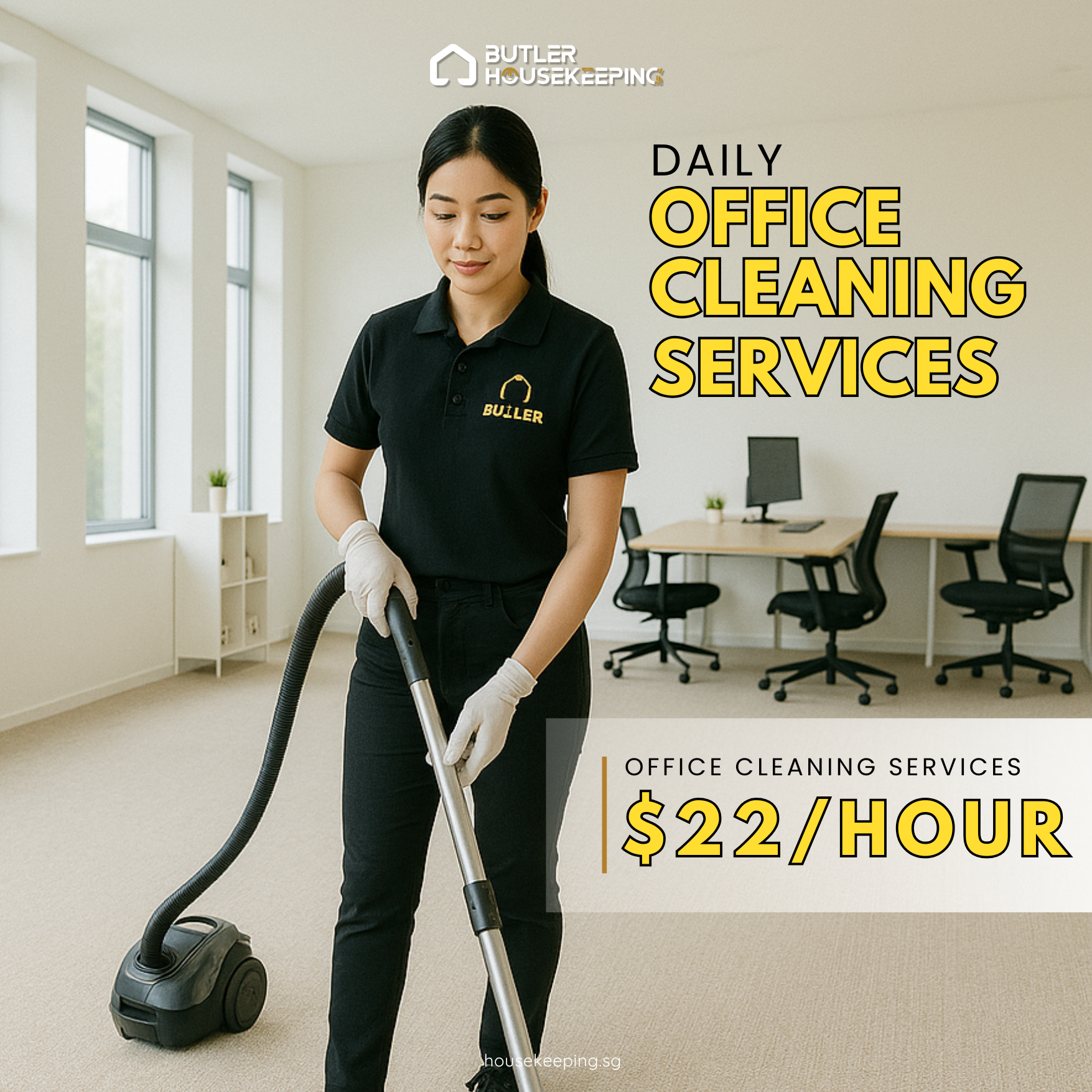 Butler Housekeeping Facebook ad