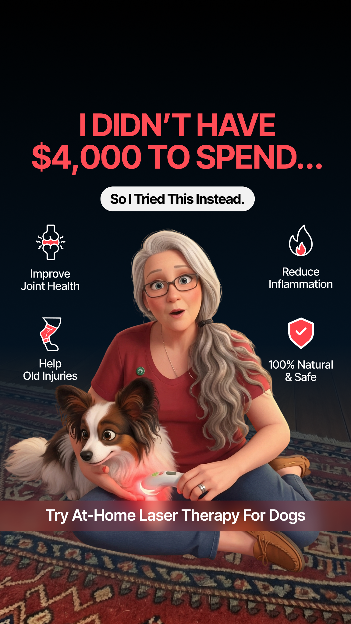Helio Pet Facebook ad