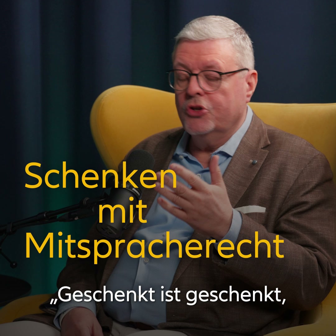Allianz Deutschland Facebook ad: Schenken mit Mitspracherecht.