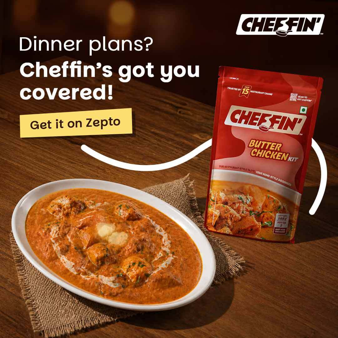 Get.cheffin Facebook ad: Be the Chef in Your Own Kitchen