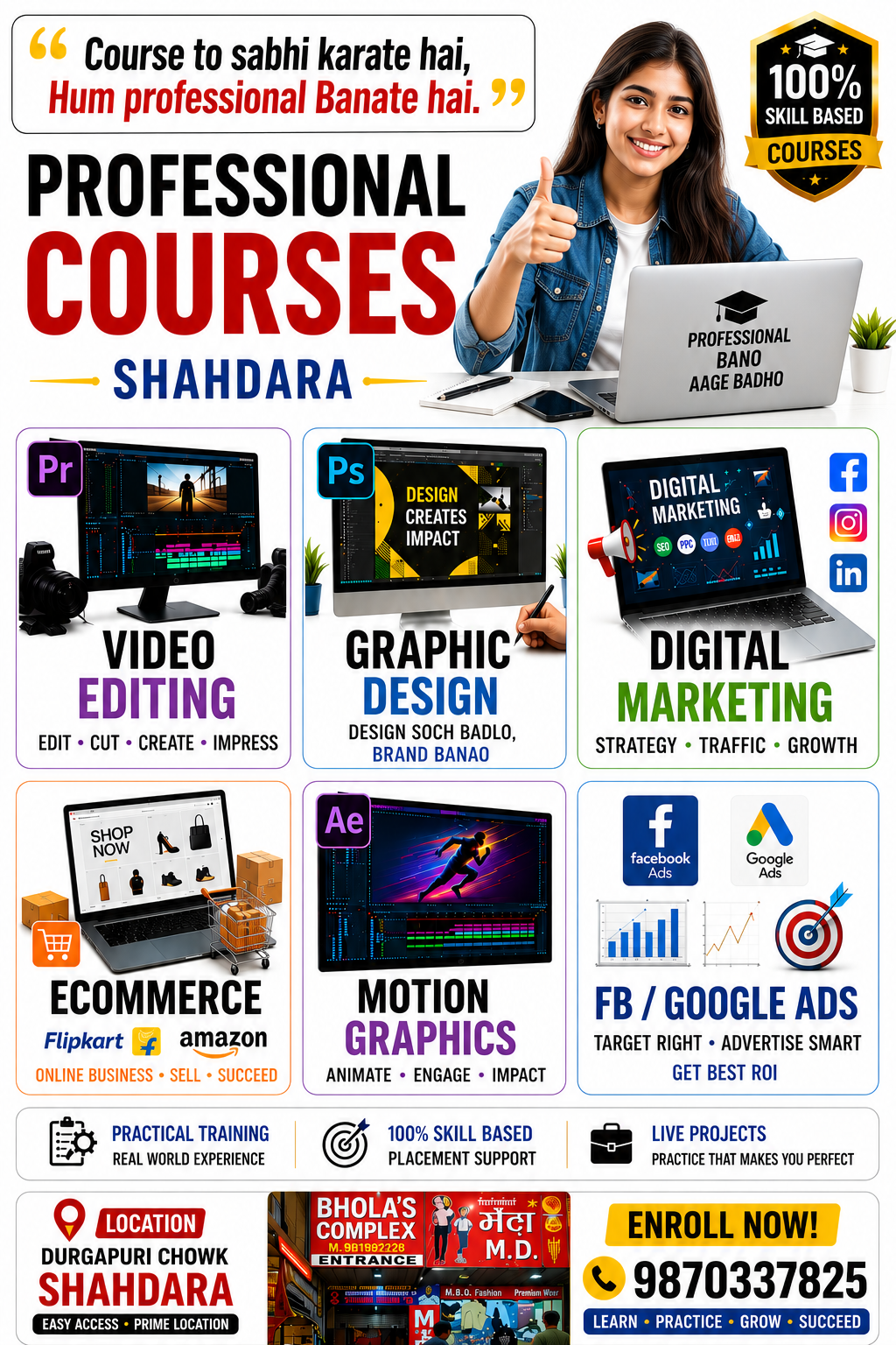 anyawebsolution.in Facebook ad: Master Creative & Digital Skills with Professional…