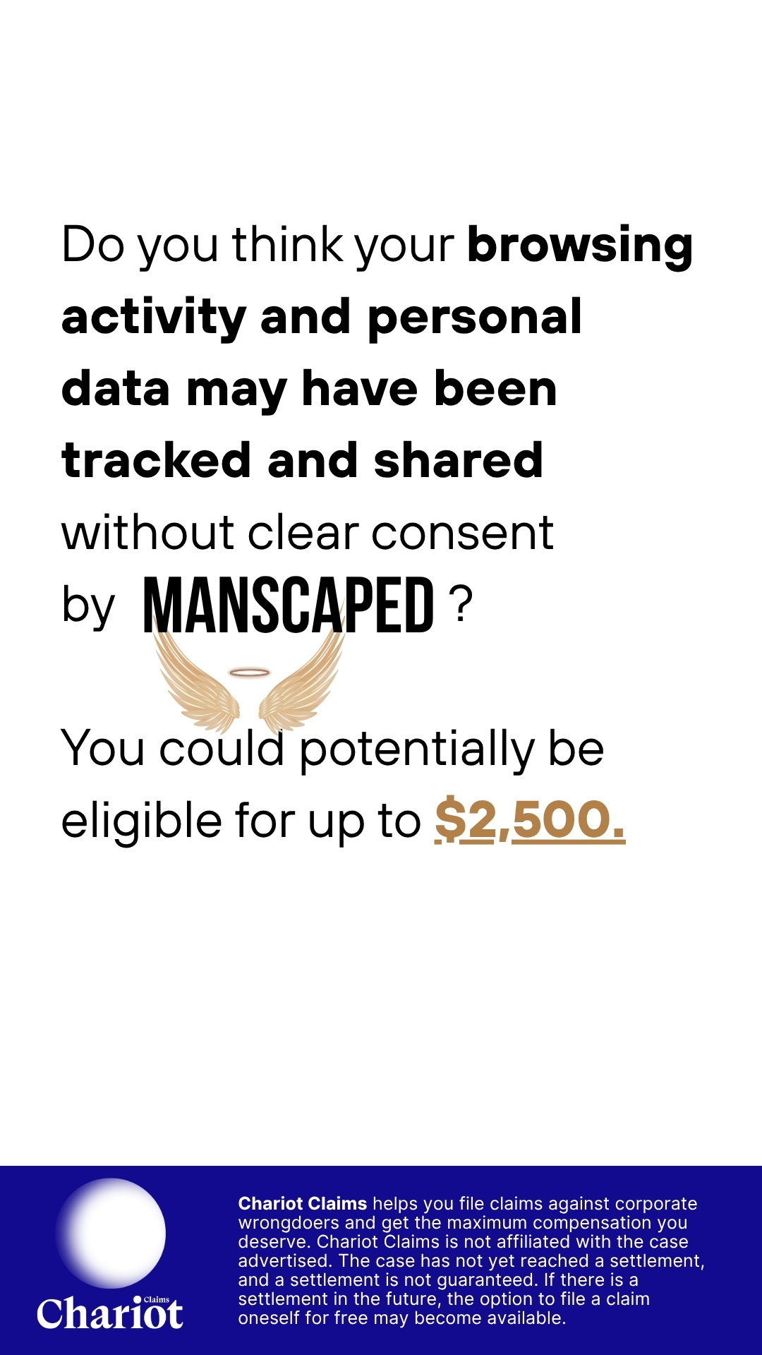 Chariot Claims - formerly ClaimClam Facebook ad from Jun 18, 2026