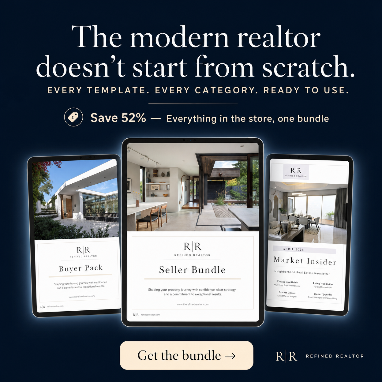 Refined Realtor Facebook ad