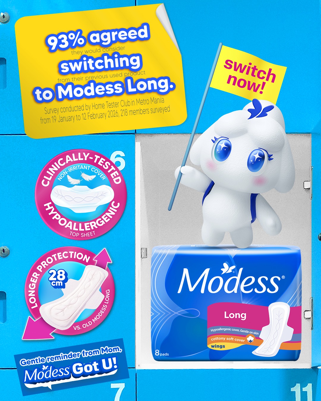 Modess Angels Facebook ad