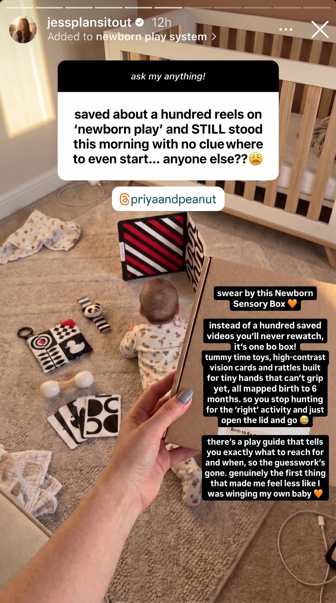 Priya & Peanut Facebook ad