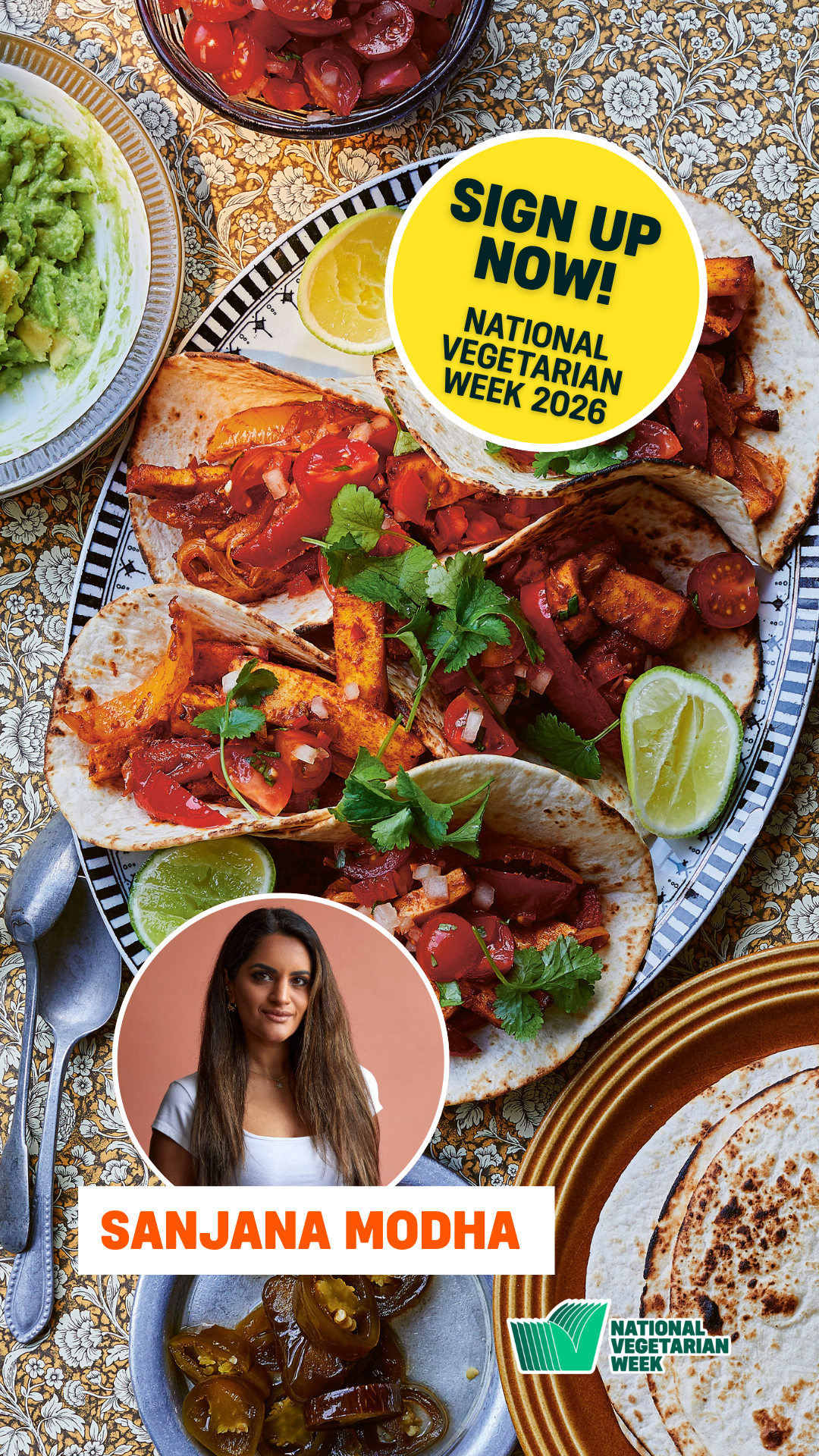 The Vegetarian Society Facebook ad: FREE RECIPES. AMAZING PRIZES.