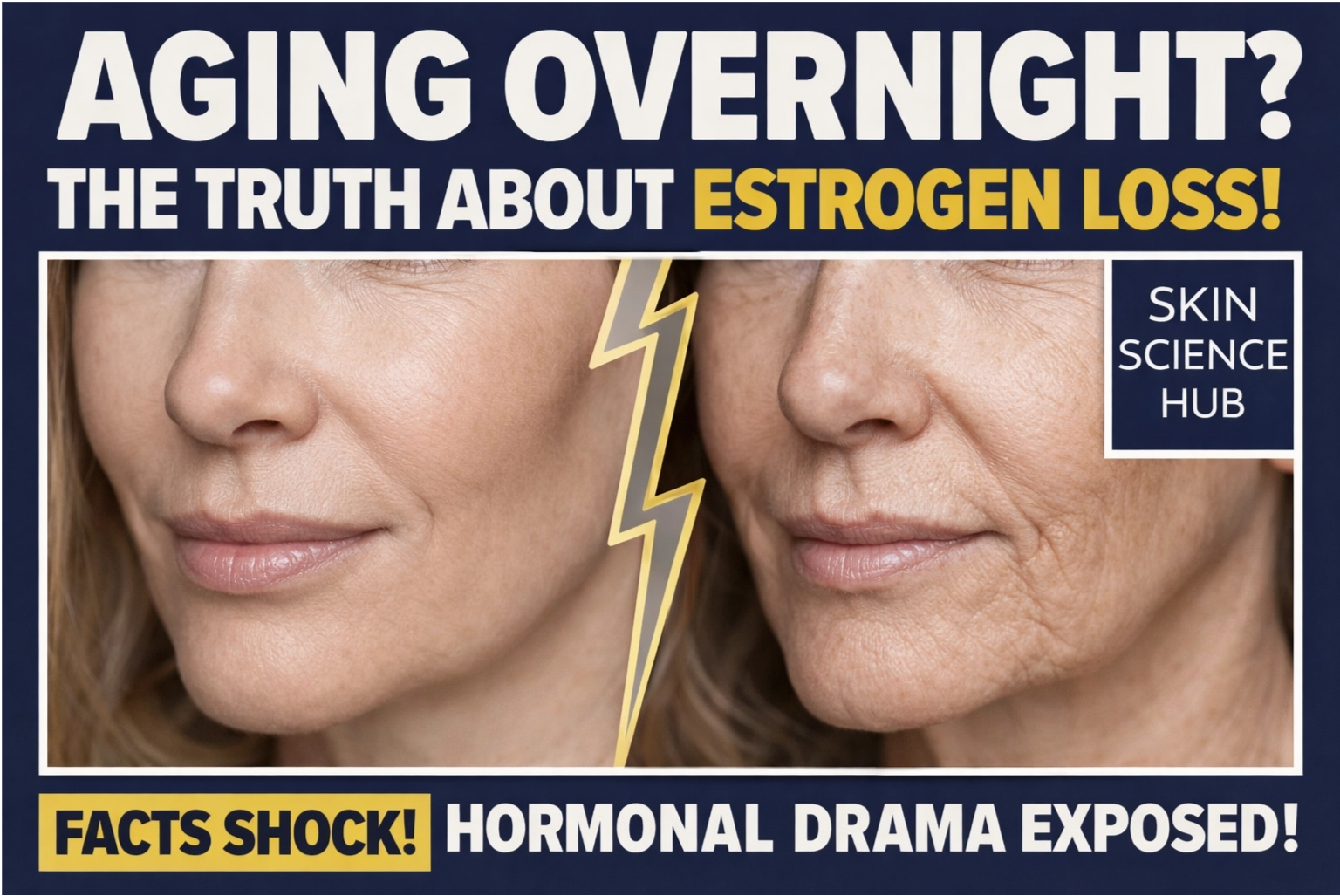 SKIN science HUB Facebook ad: The reason nothing has worked isn't you. Here's what it…
