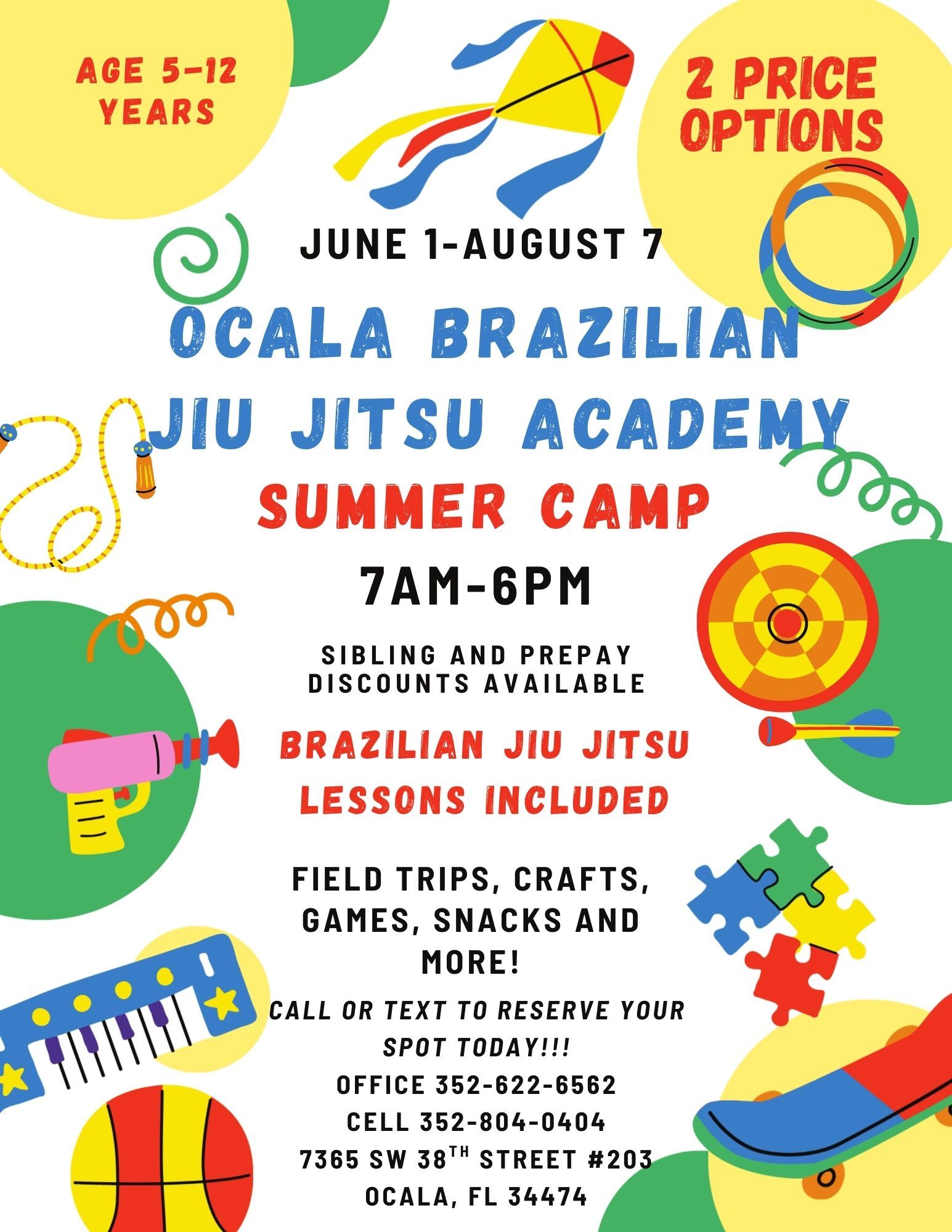 Ocala Brazilian Jiu Jitsu Academy Facebook ad