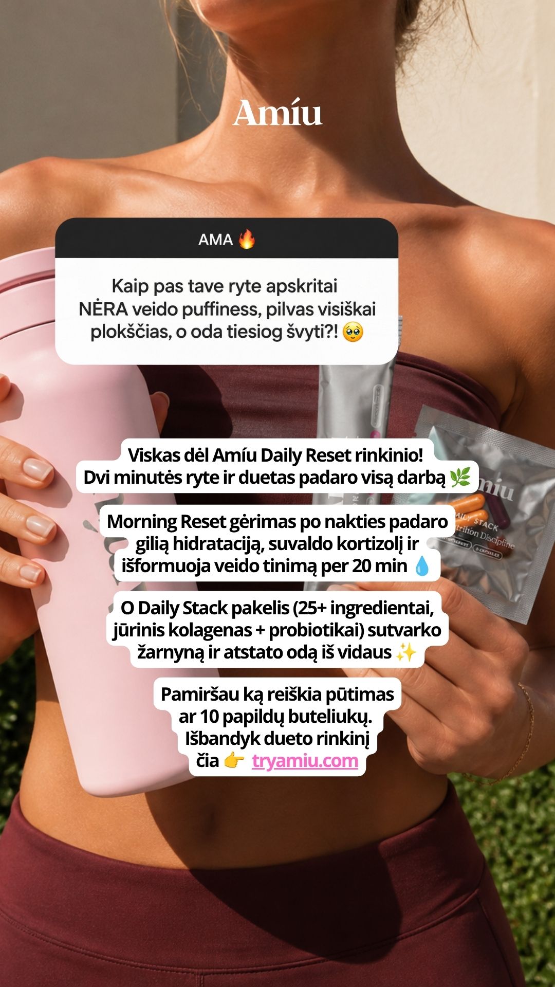 Amíu Facebook ad