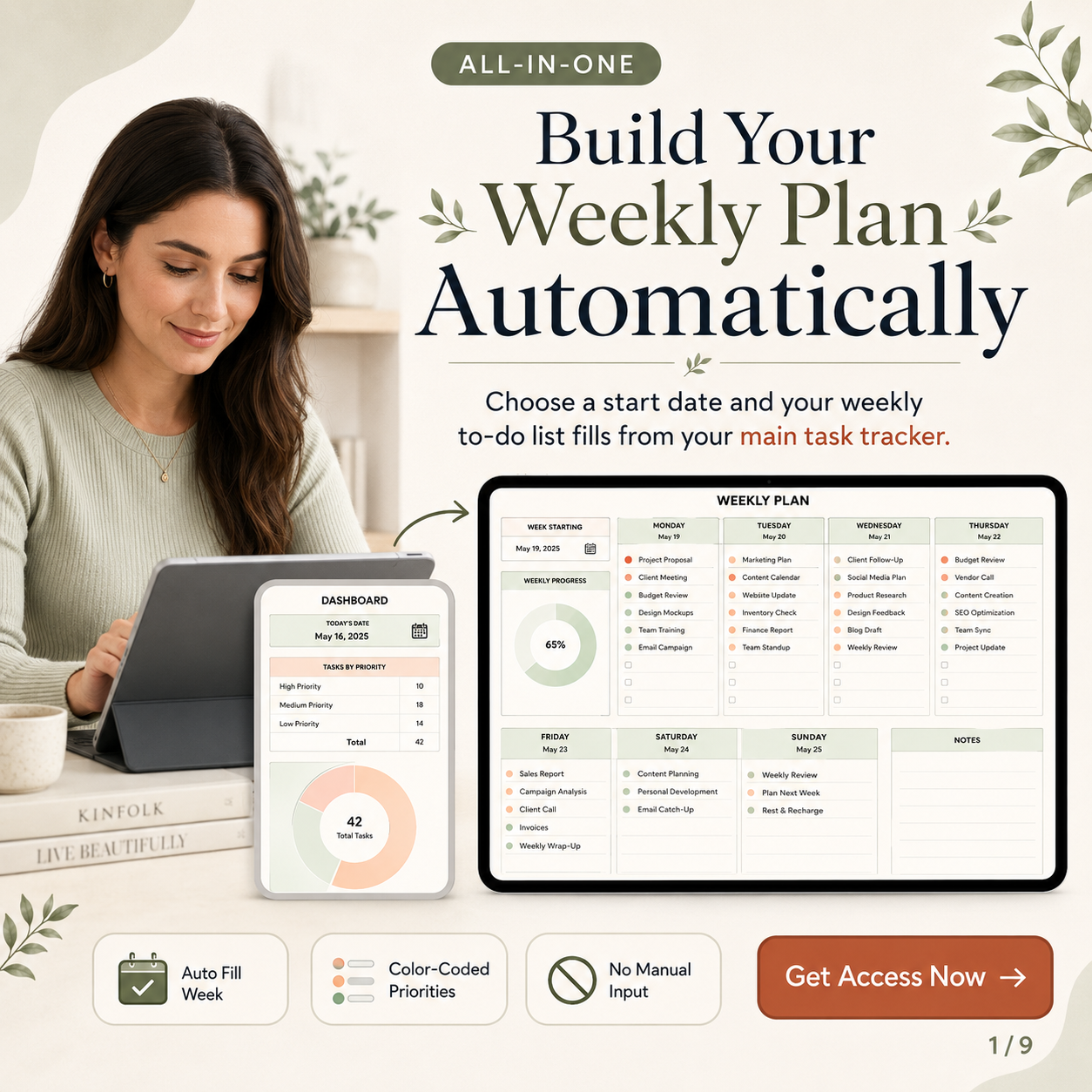 Ultimate Task Tracker Facebook ad