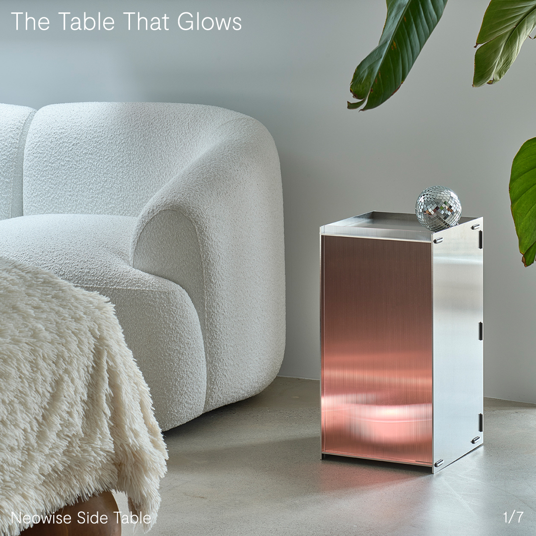 Kismas Facebook ad: A Side Table to Fall For