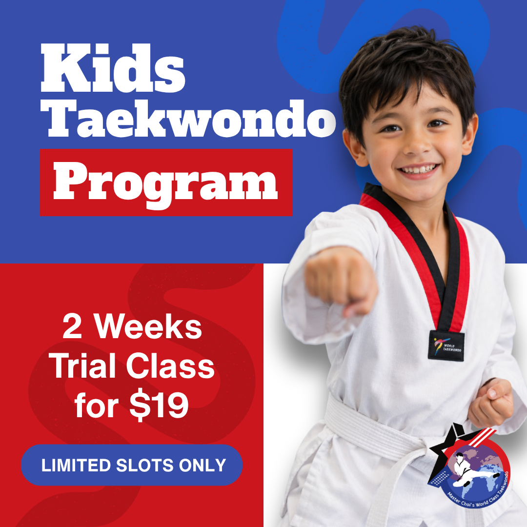 Master Choi's World Class Taekwondo Facebook ad