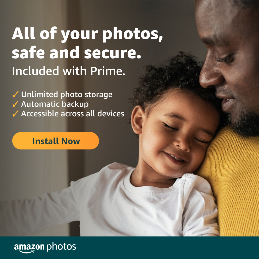 Amazon Photos Facebook ad