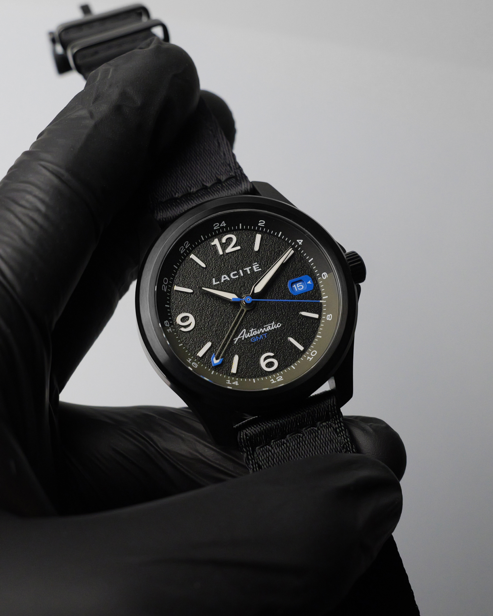 Lacité Watches Facebook ad: Proudly from Montreal.
